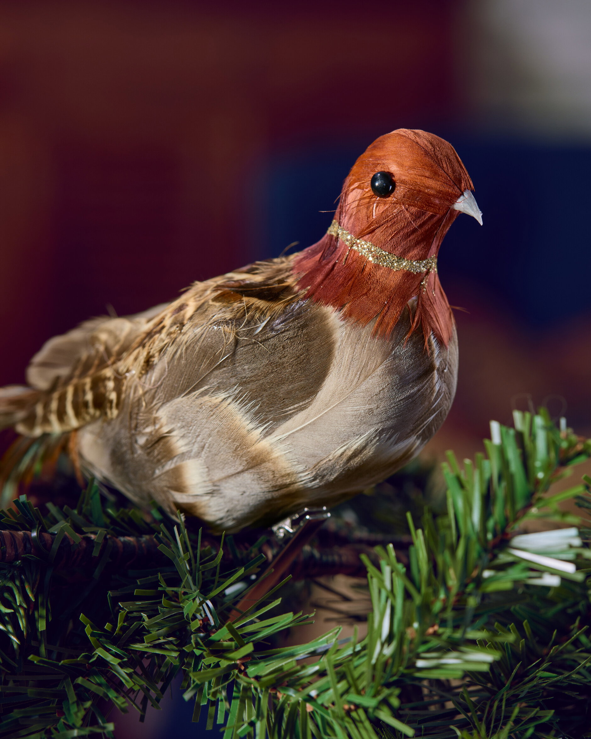 Dorothy Christmas bird ornament