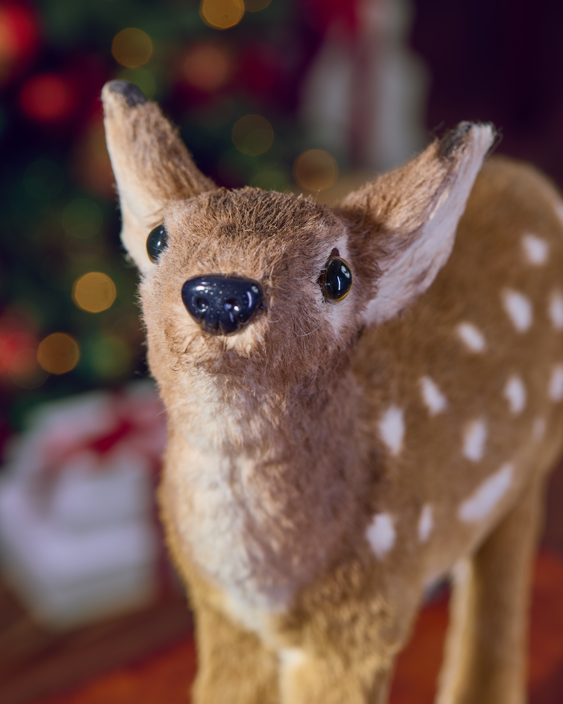 Bambi kerstdecoratie 34 cm