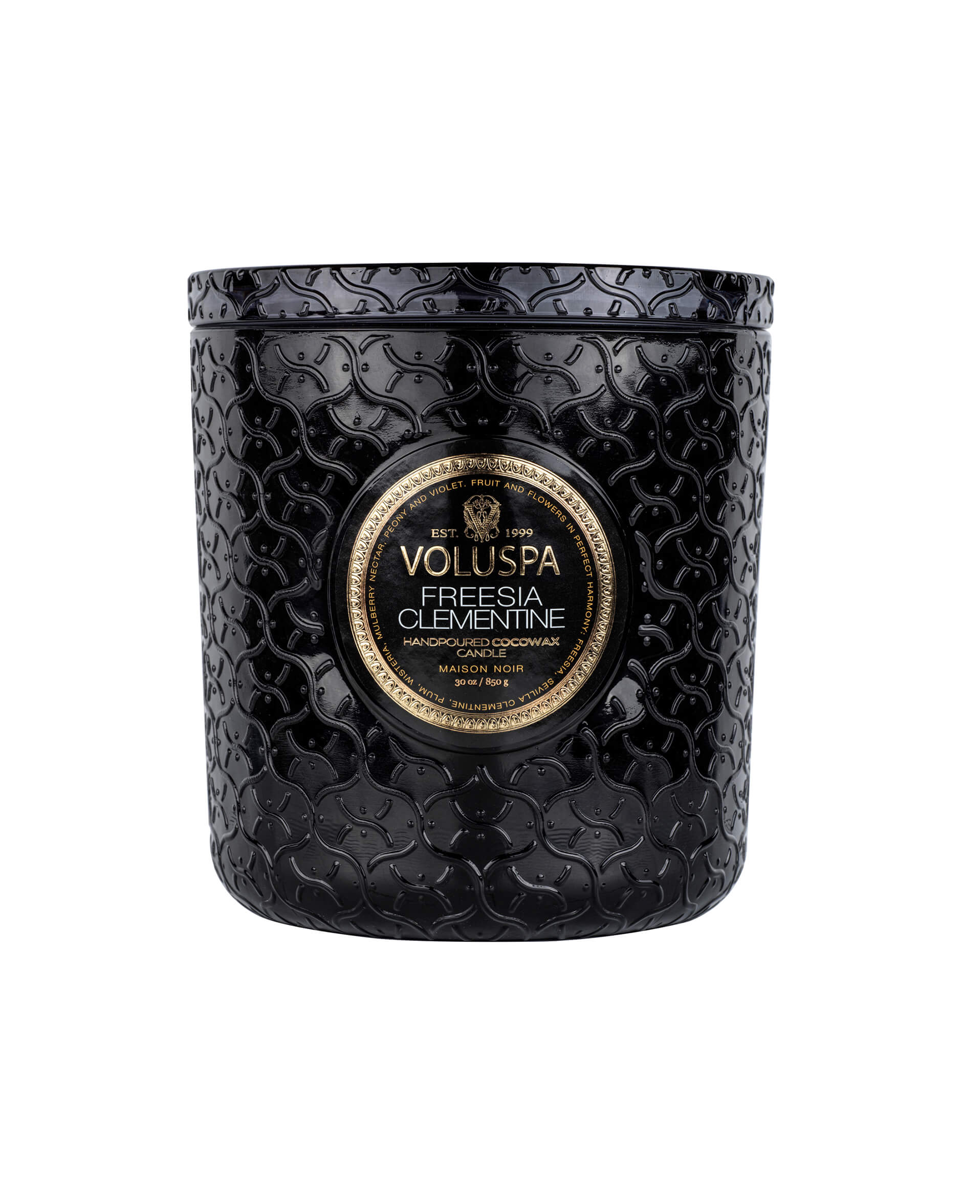 Freesia Clementine Luxe scented candle