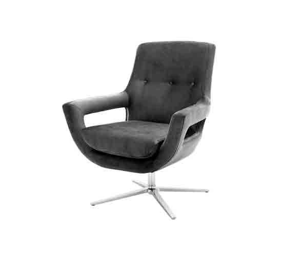 Fåtölj  Flavio Granitgrå OUTLET