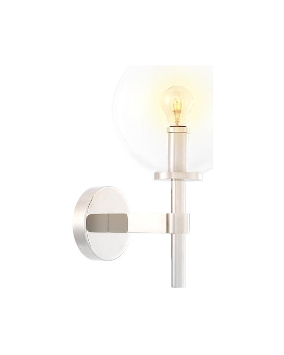 Jade vägglampa i nickel OUTLET