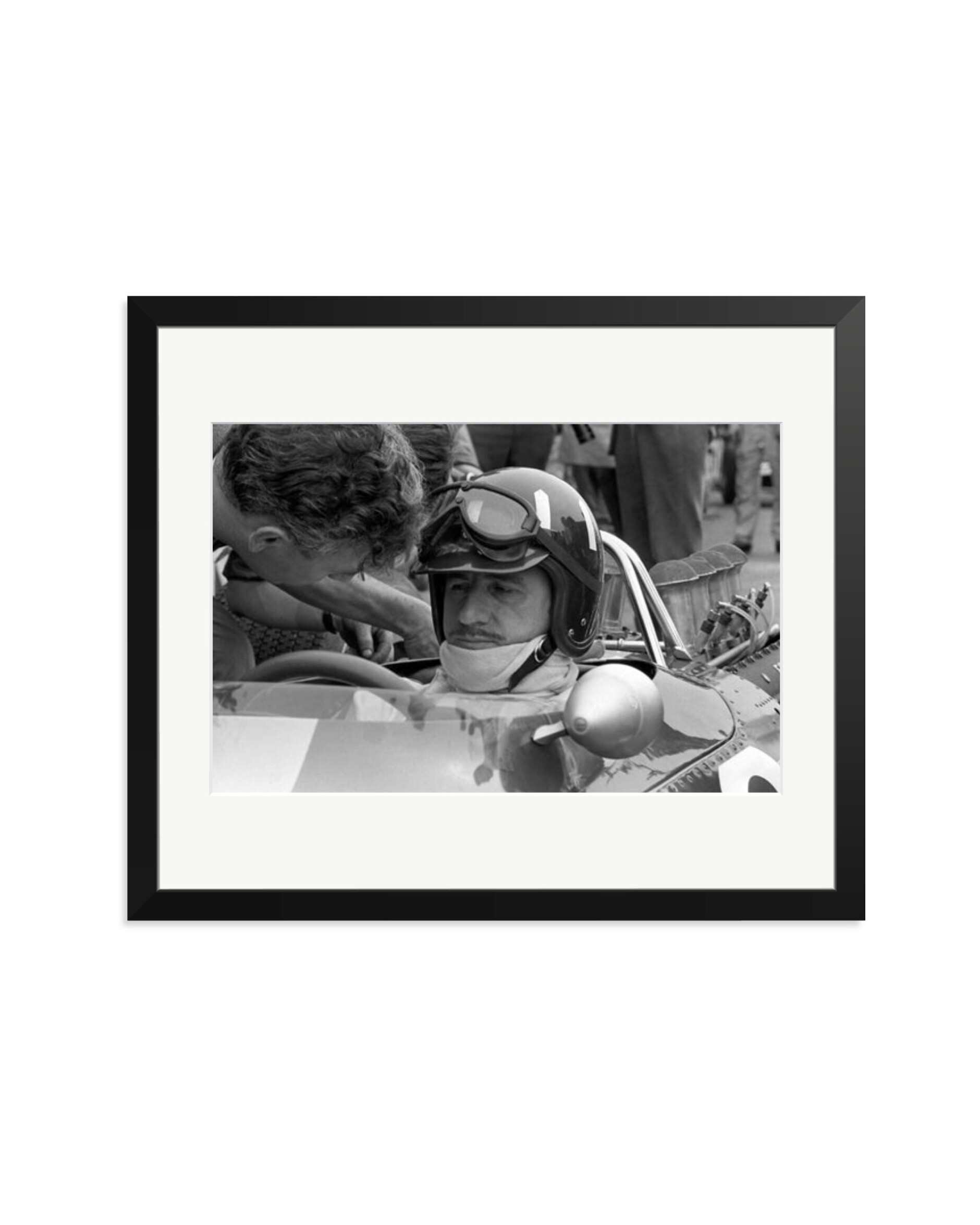 Graham Hill and Keith Duckworth Black / Large