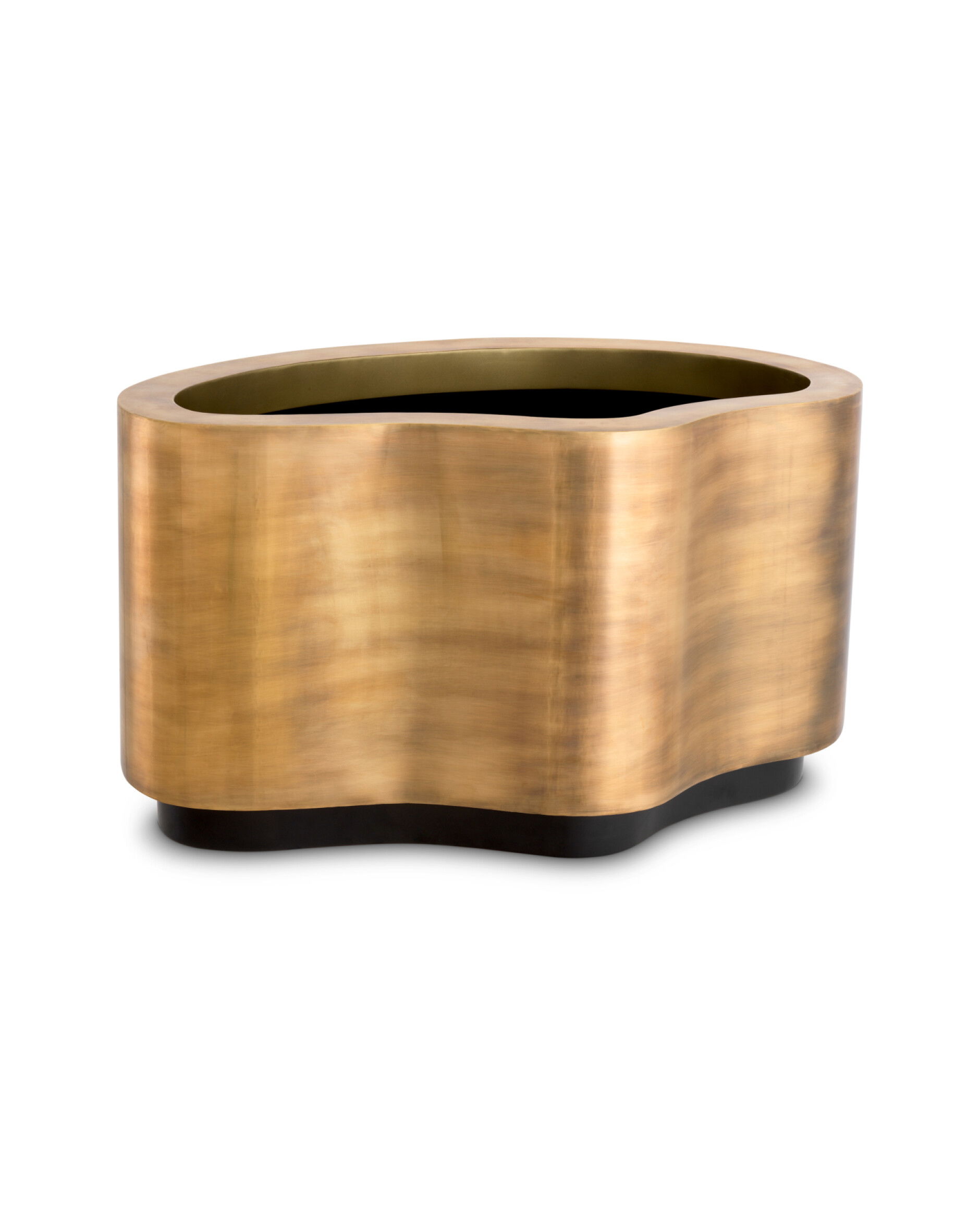 Monza planteringslåda antik mässing