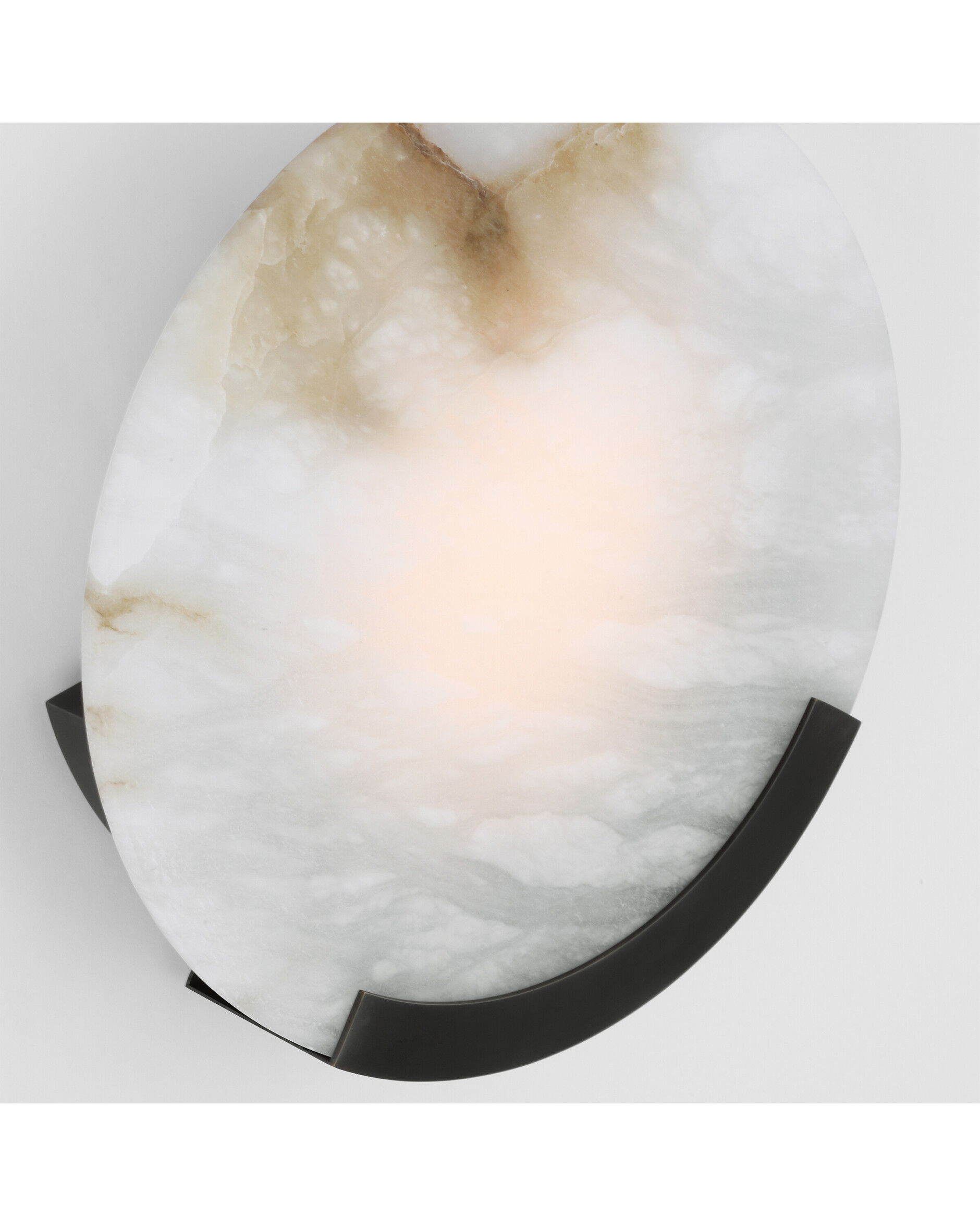 Melange 13" vägglampa brons