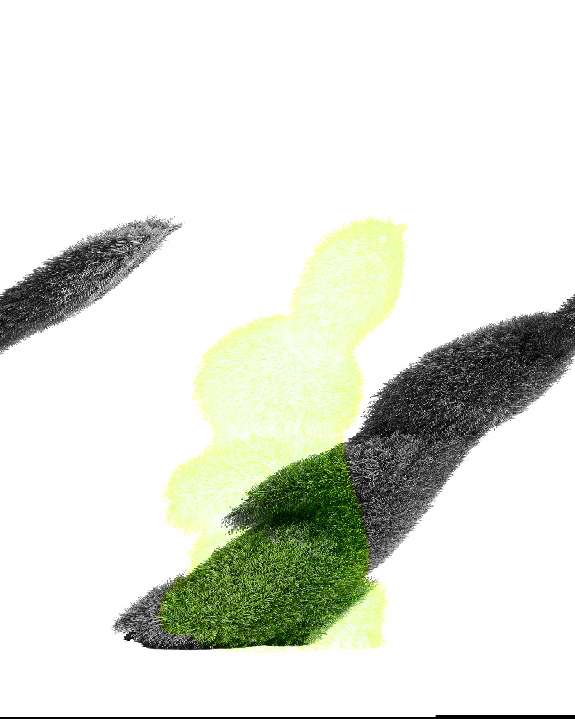 Topiary konijn decoratie