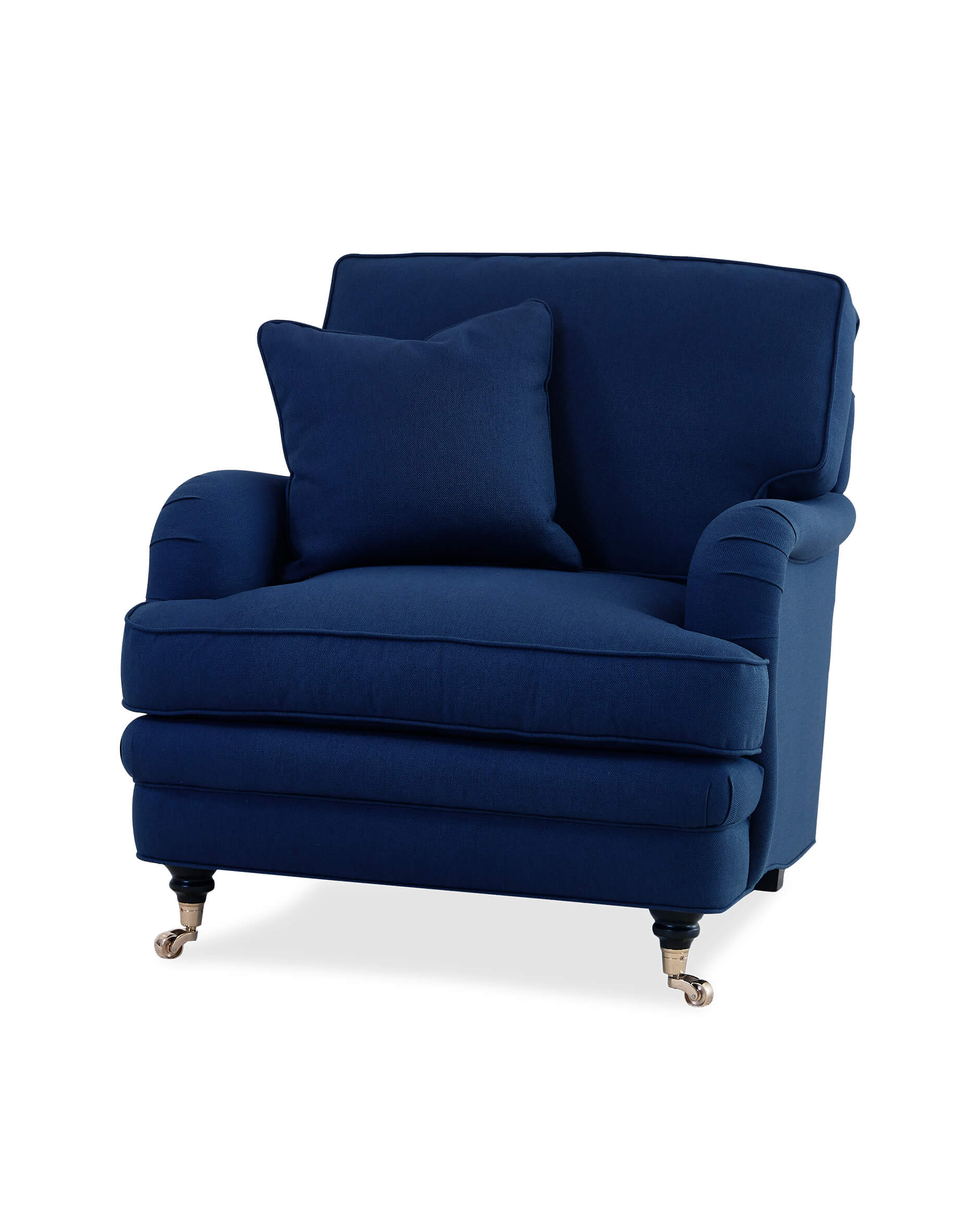 Howard Heritage fåtölj indigo