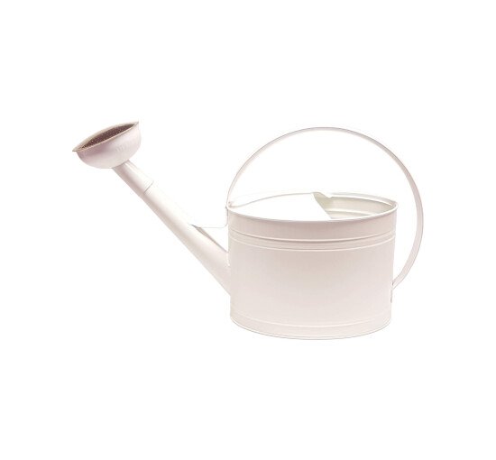Watering can lacquered white
