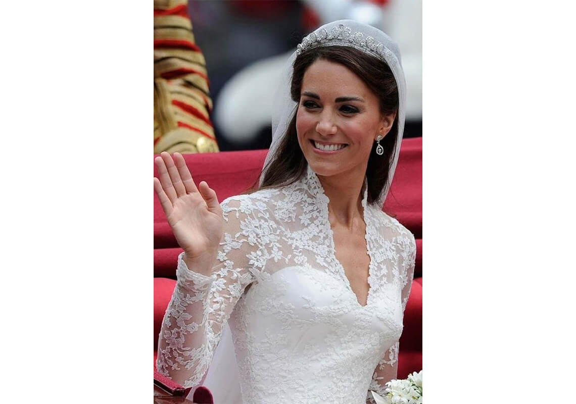 En tillbakablick på Kate Middletons ikoniska bröllopsklänning