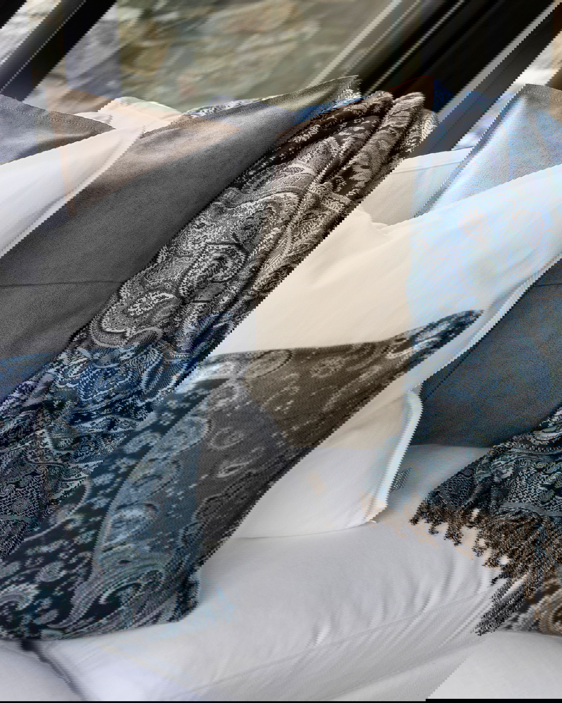 Eroz Paisley huopa indigo OUTLET