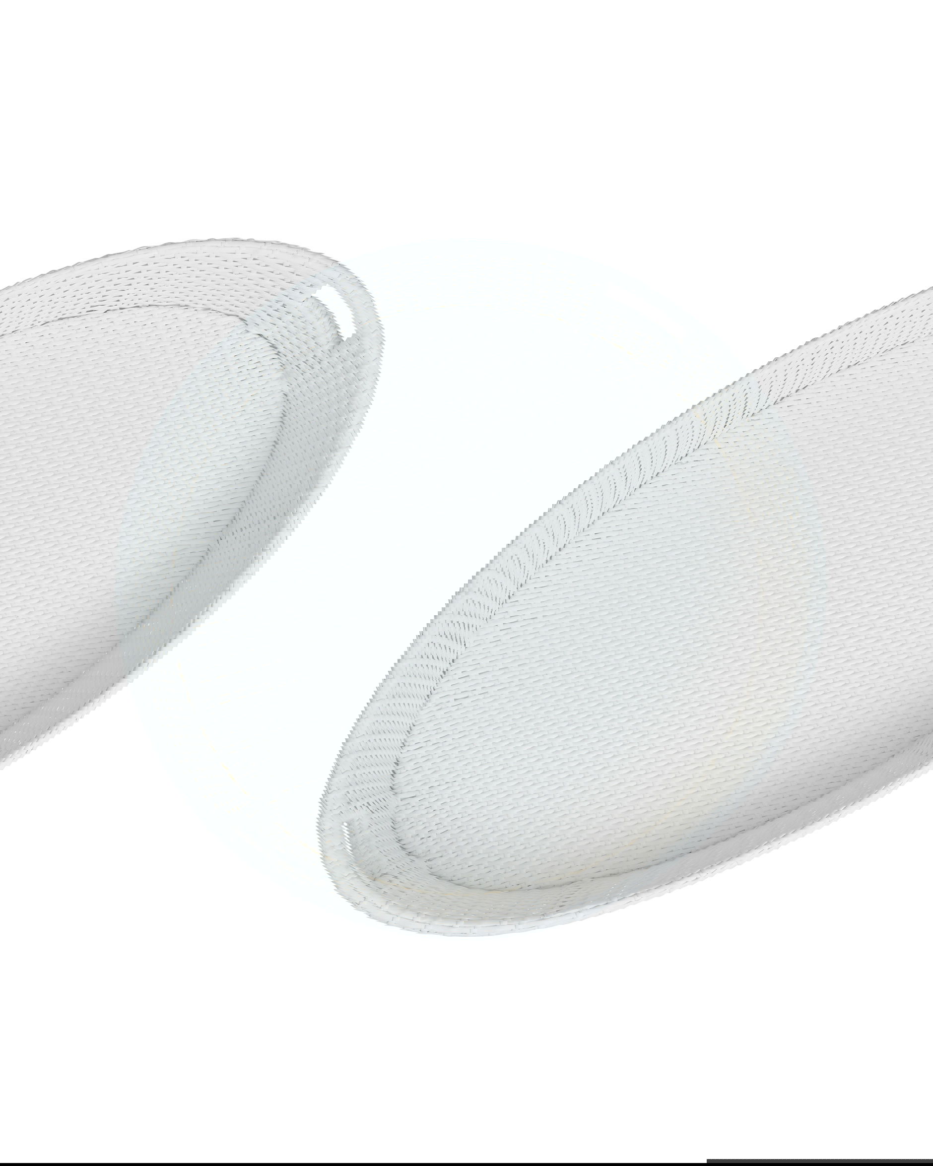 Flytande poolbricka vit rund