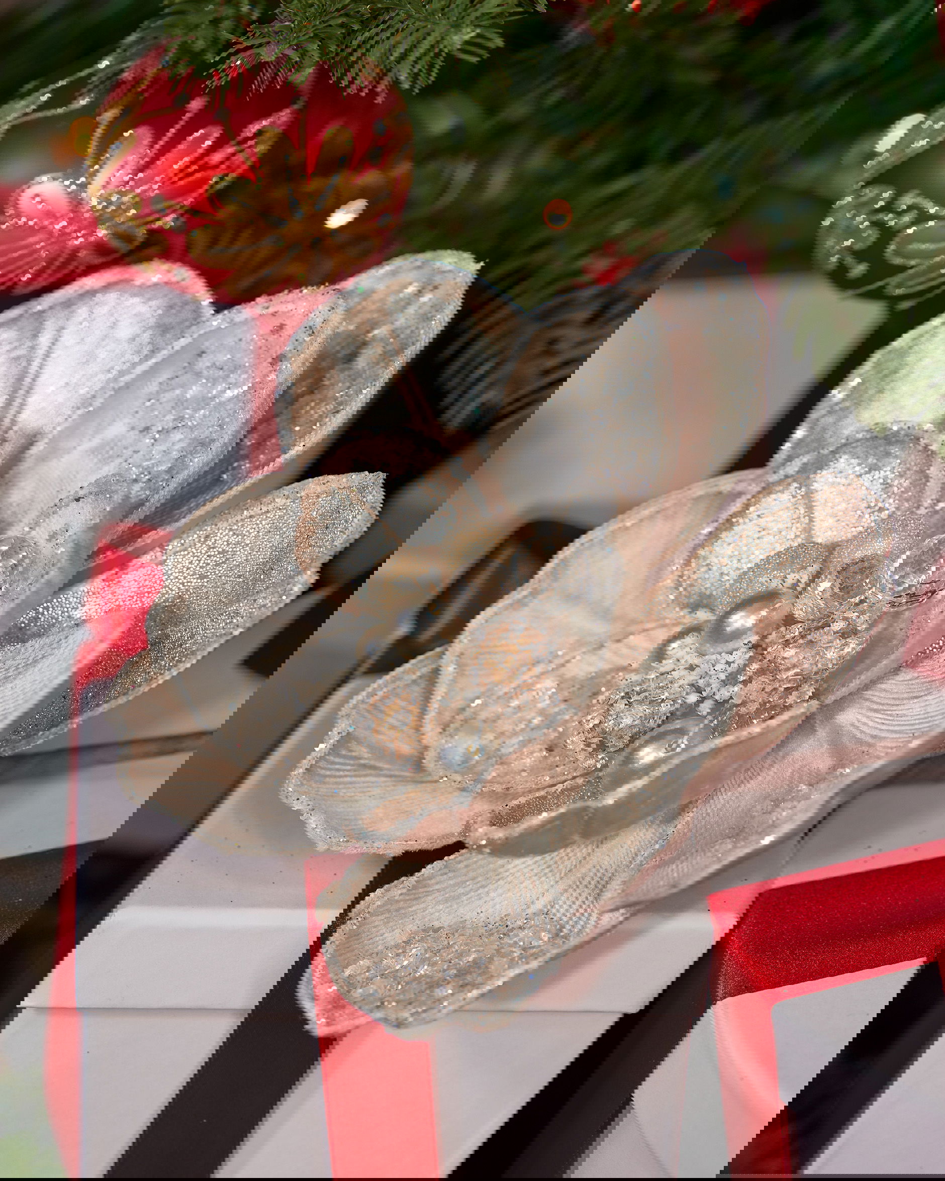 Magnolia Pearl decoratietak champagne