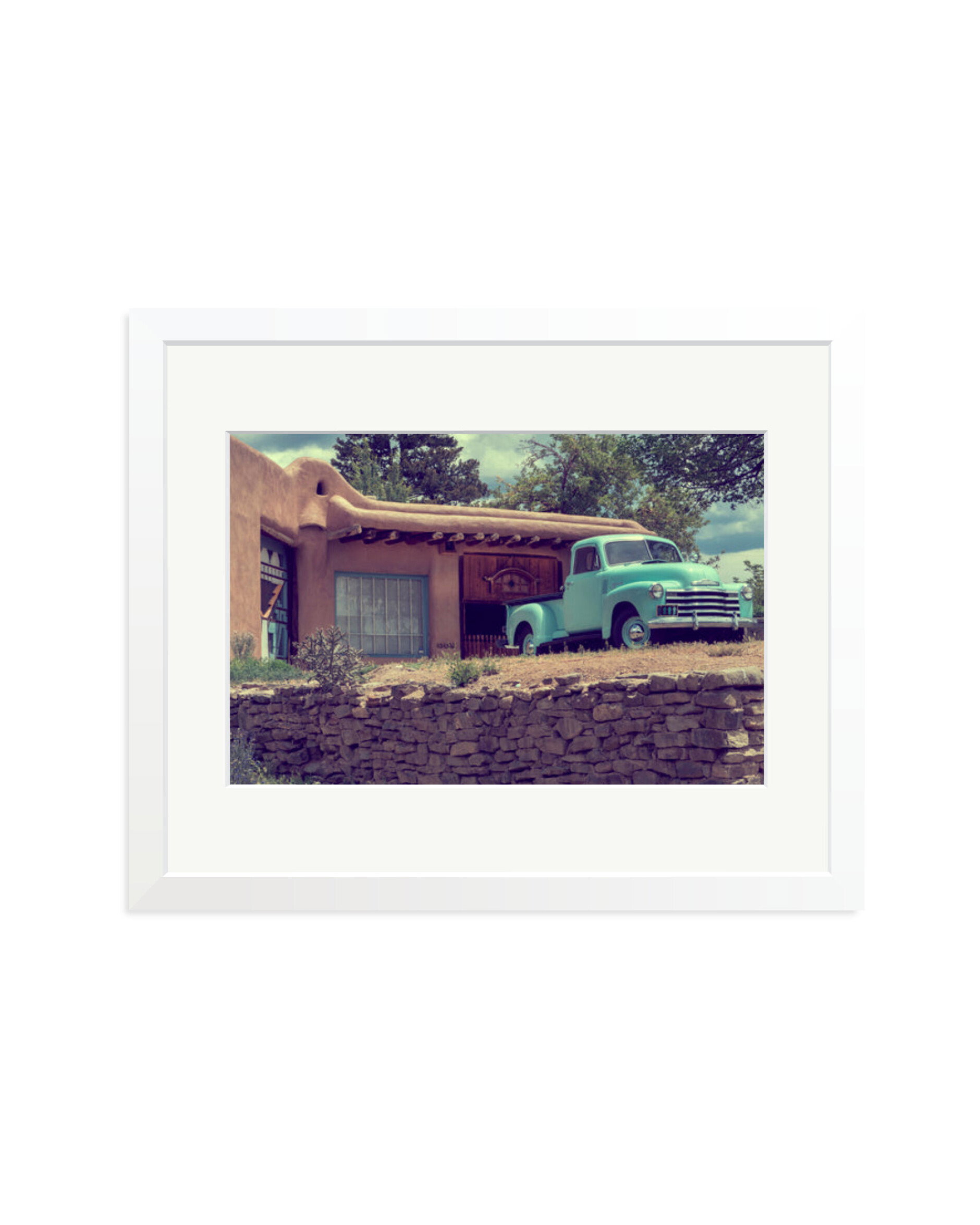 The Chevrolet White / Medium