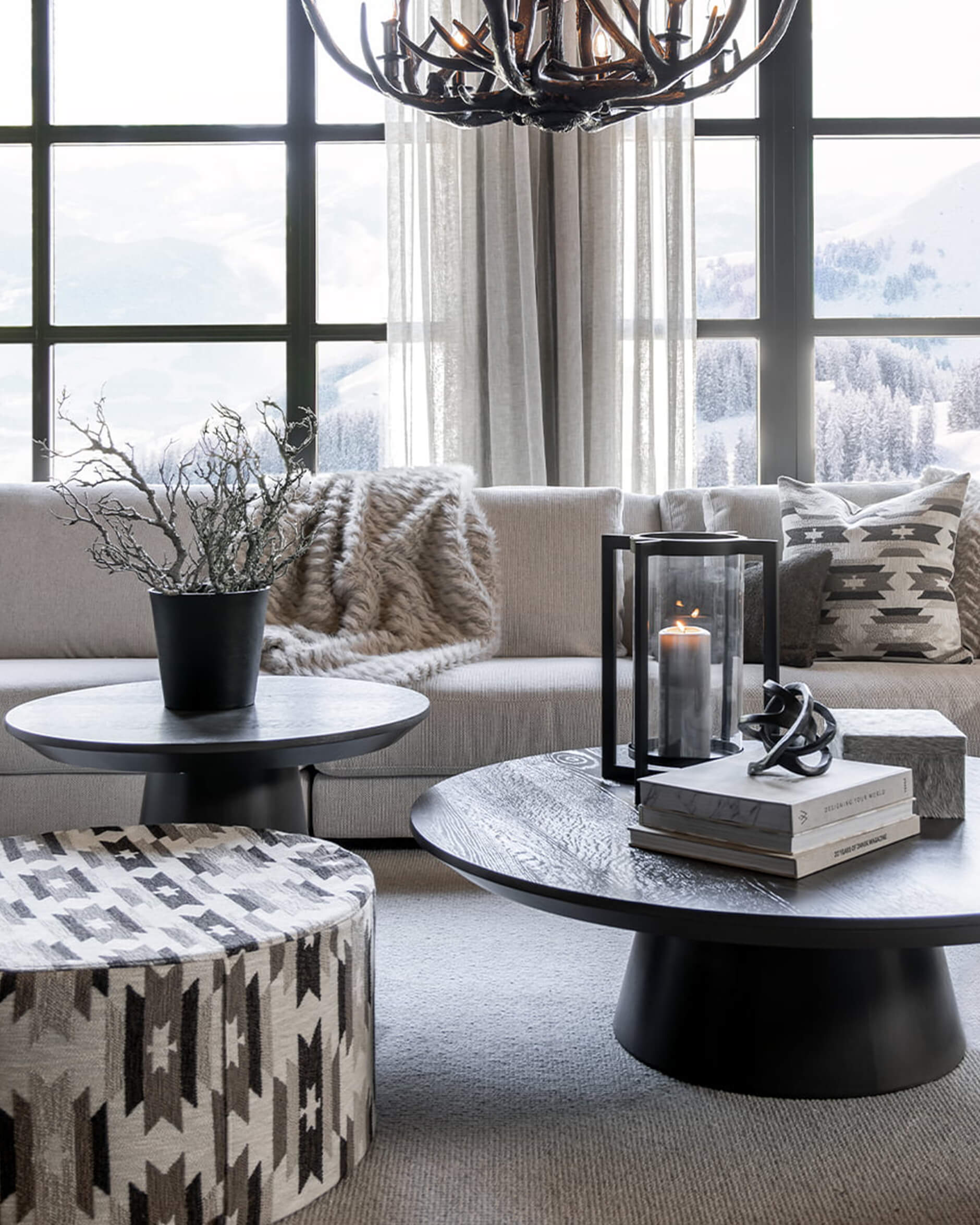 Cloud Coffee Table Dark Grey