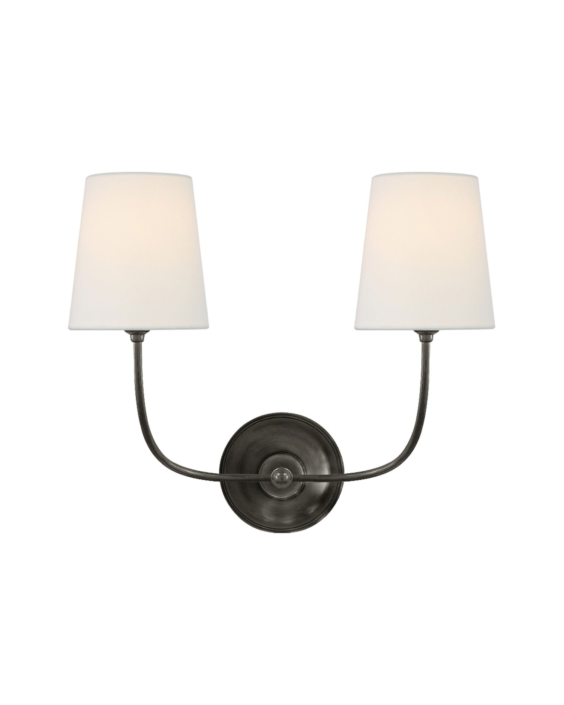 Vendome Double Sconce Bronze