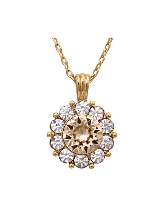 Sofia necklace light silk