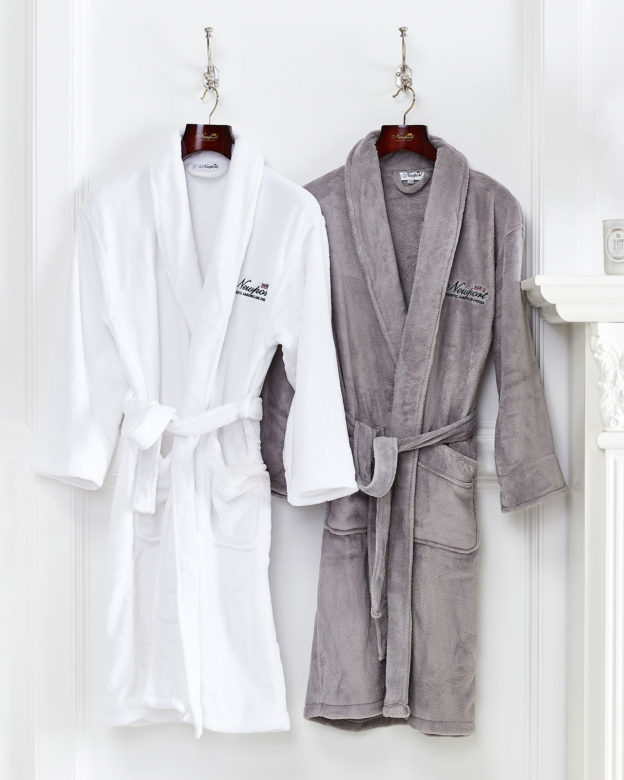 Jamesport morgonrock grå