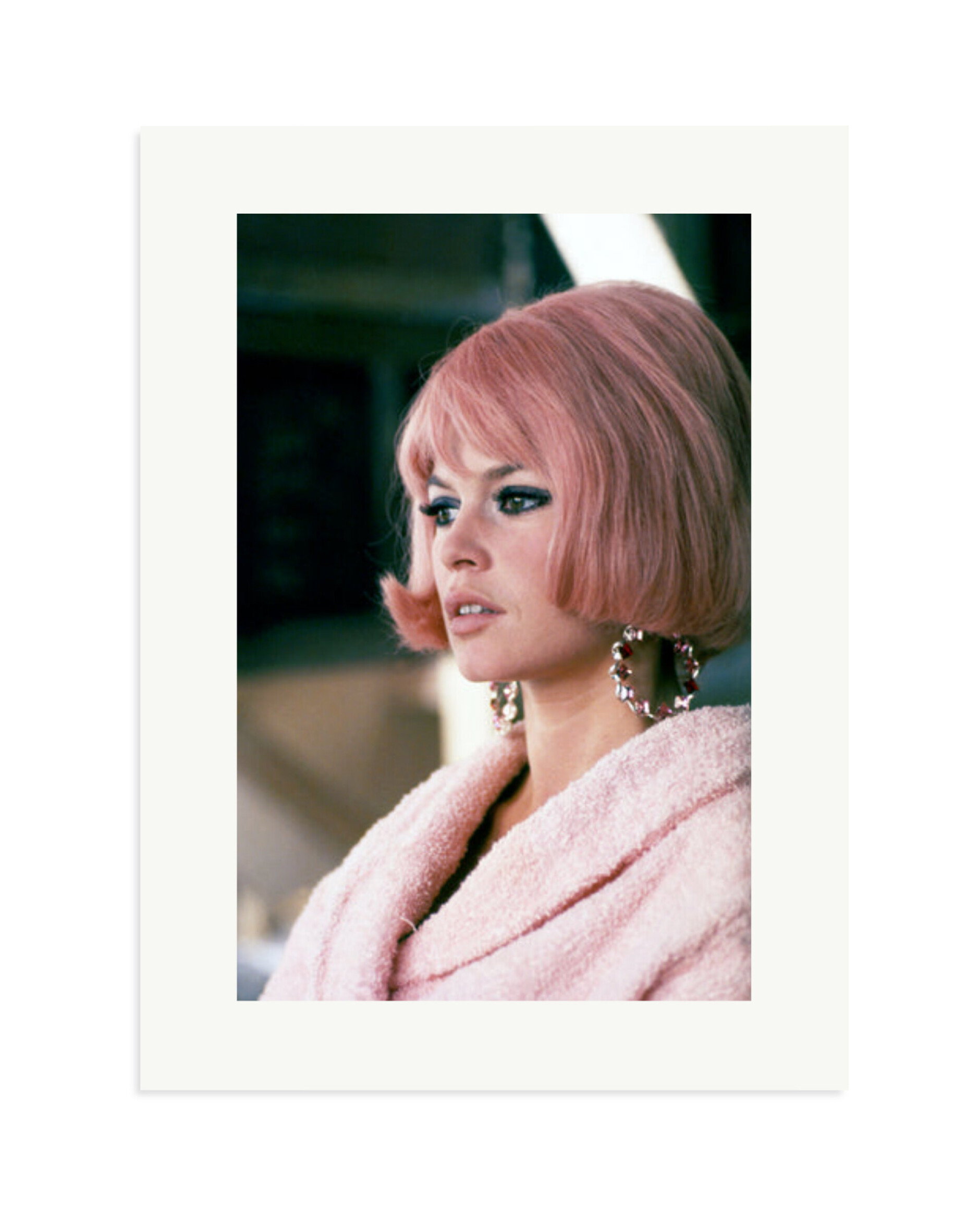 Pink Bardot Print Only / XL