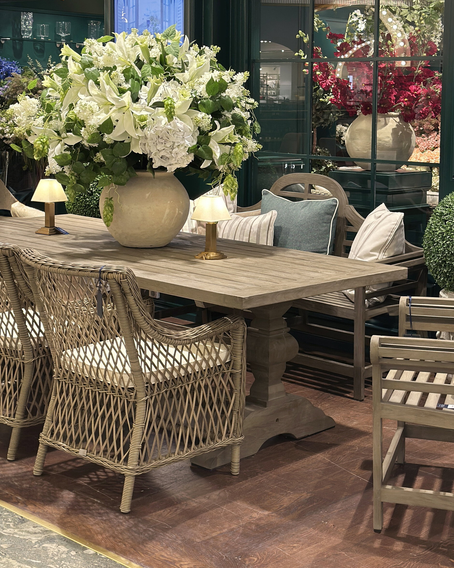 French Dining Table Charcoal