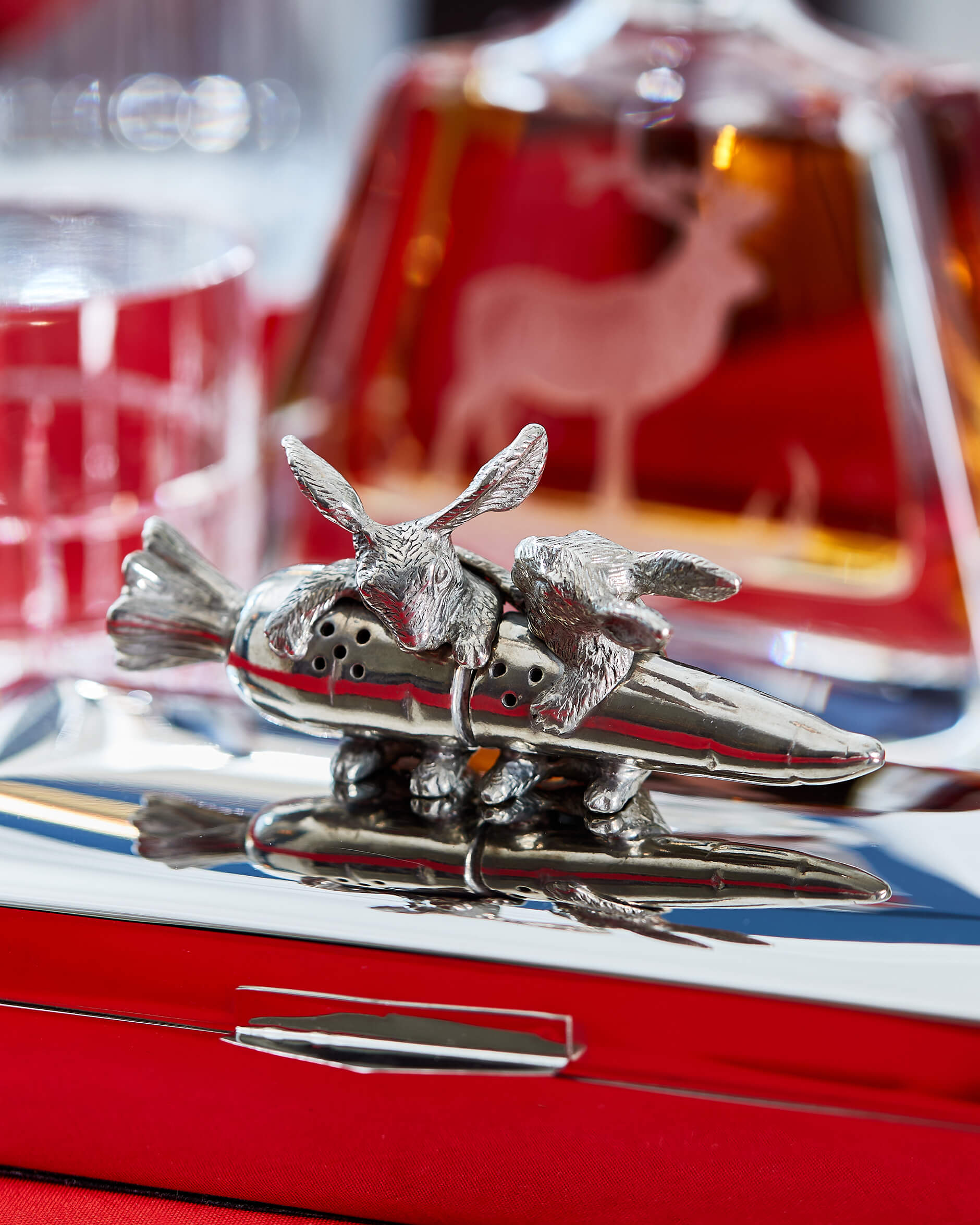 Porkkana-suola- ja pippurisirottimet, tina