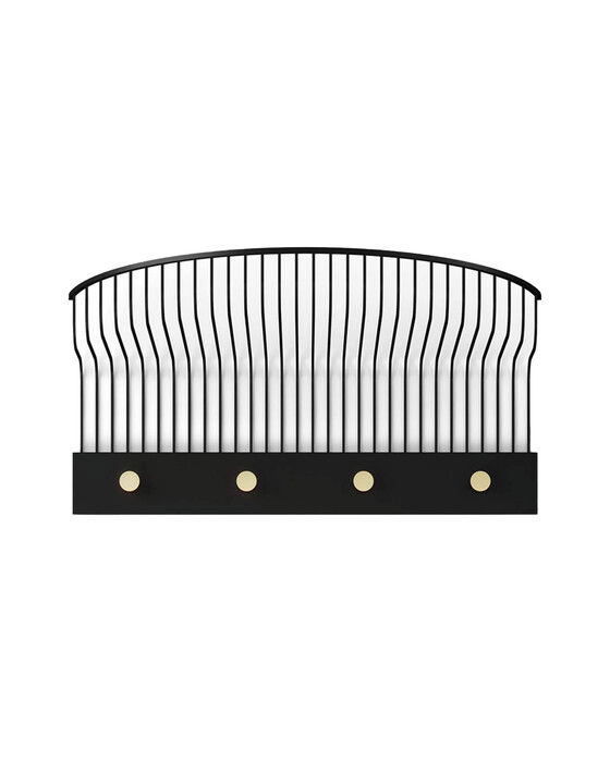 lunett hatthylla svart