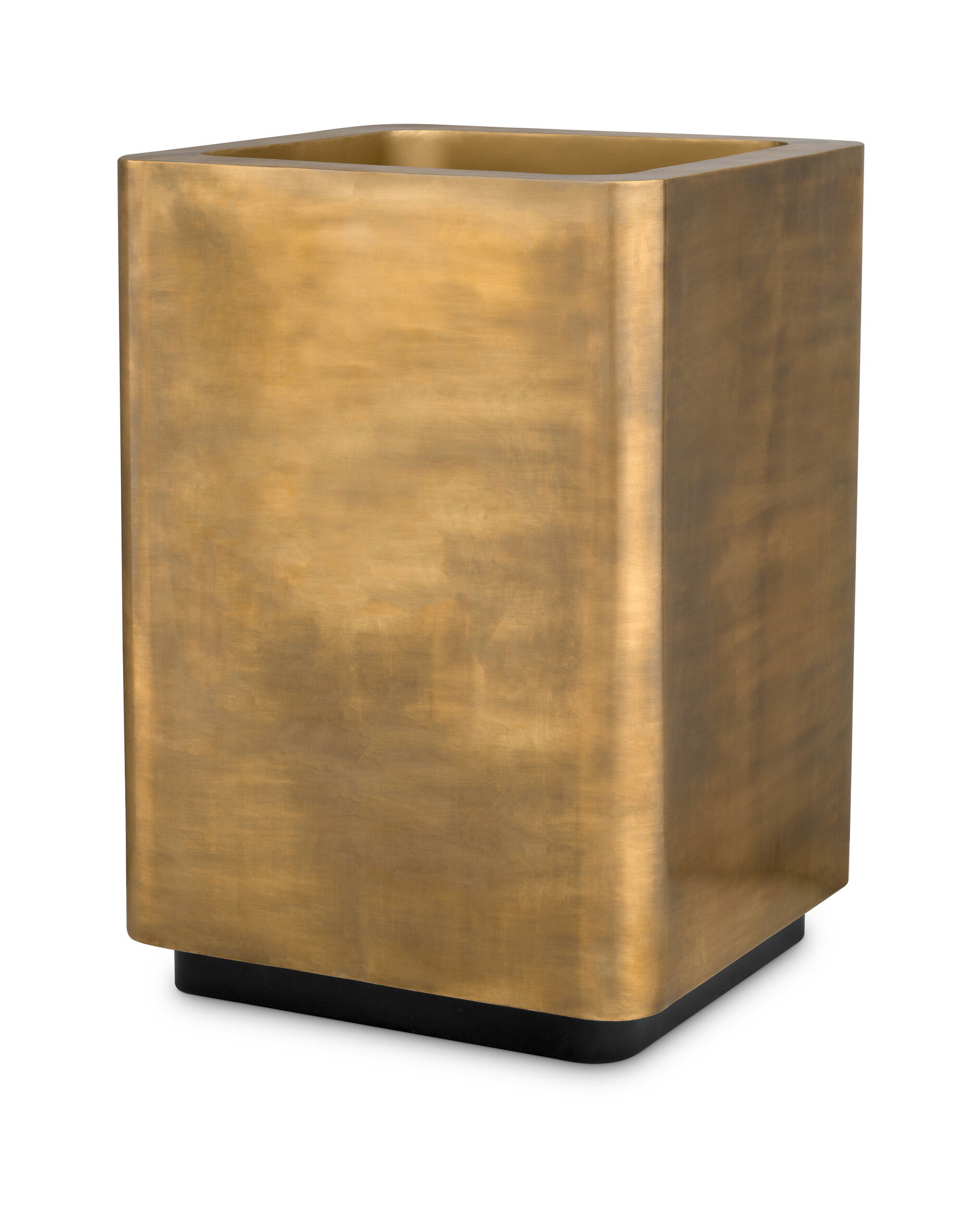 Jasper planteringslåda antik mässing