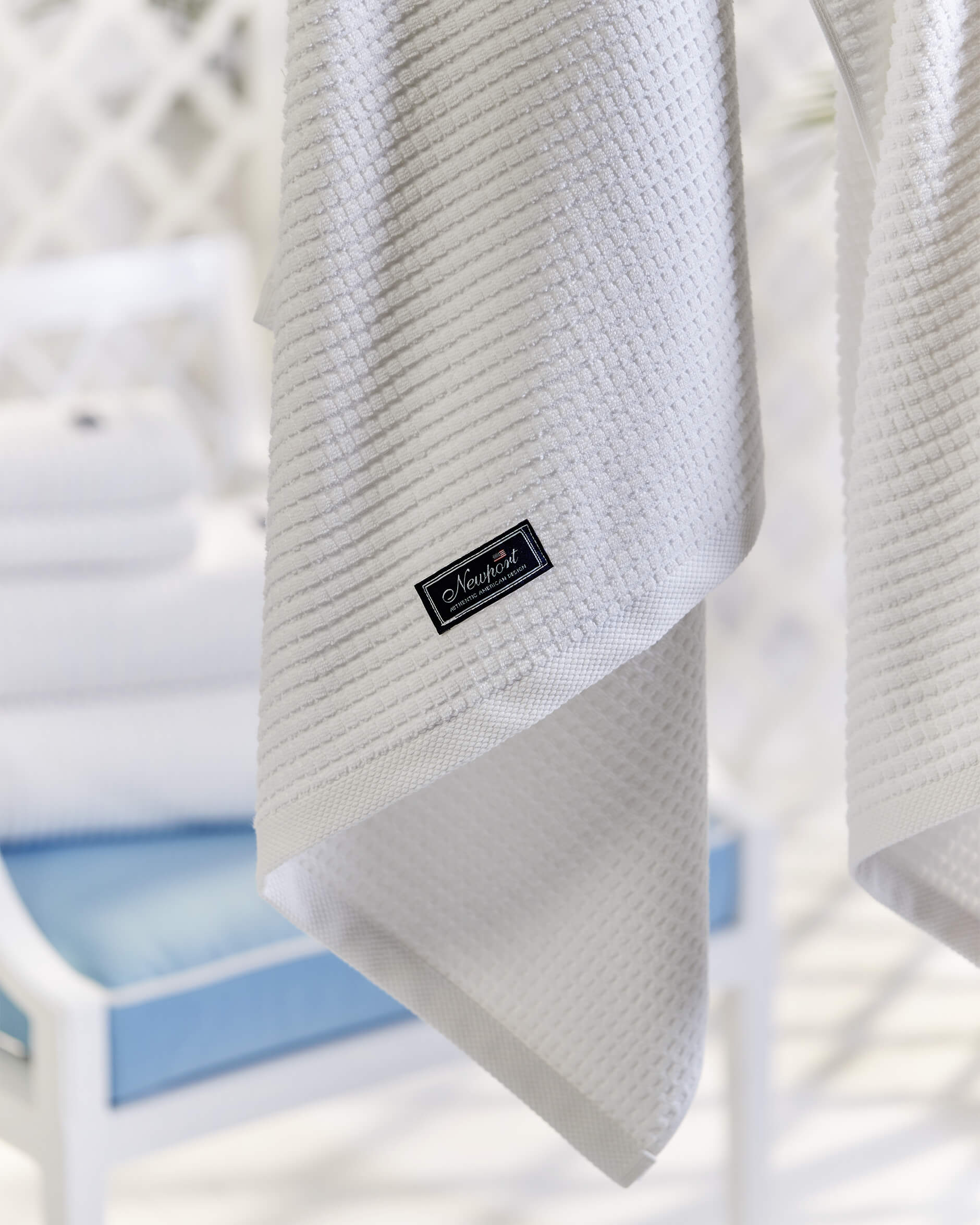 Fisher Island handduk vit