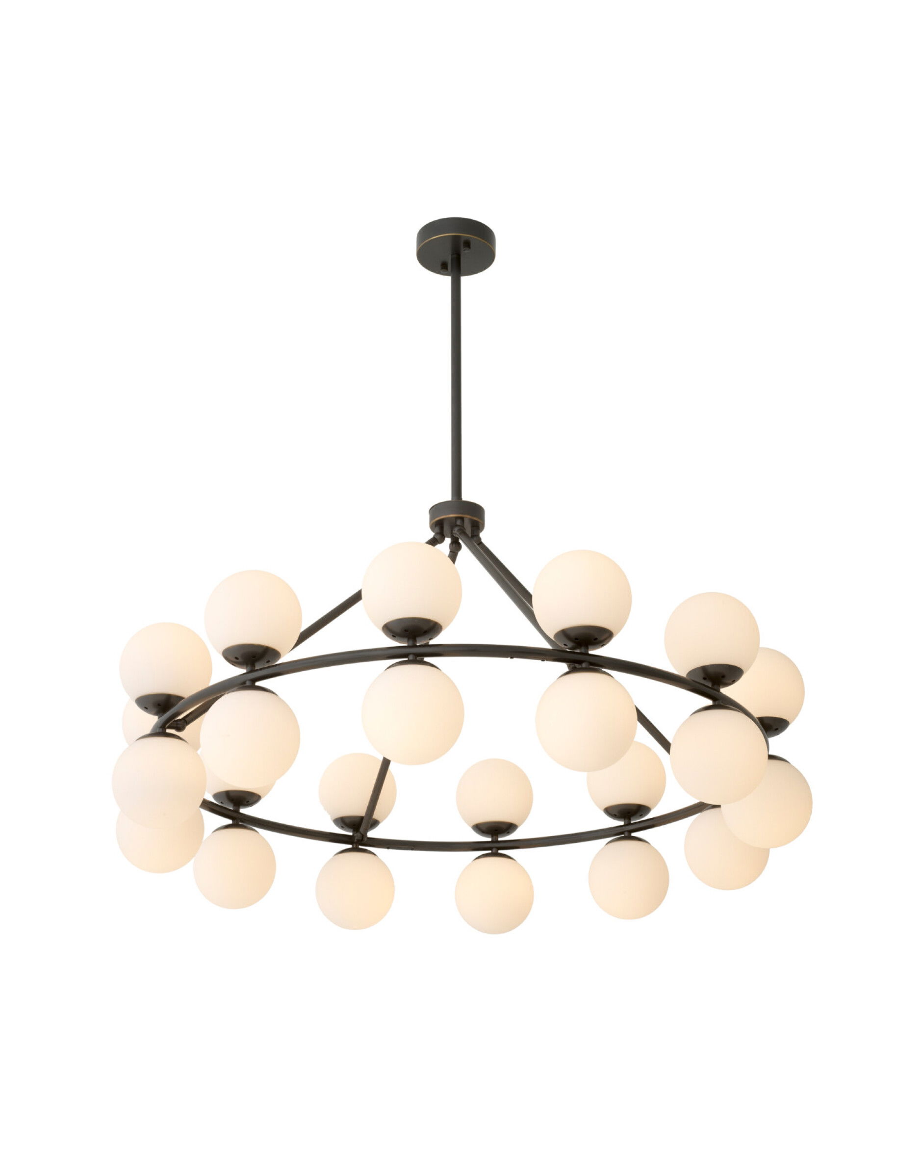 Hutchinson bronzen kroonluchter