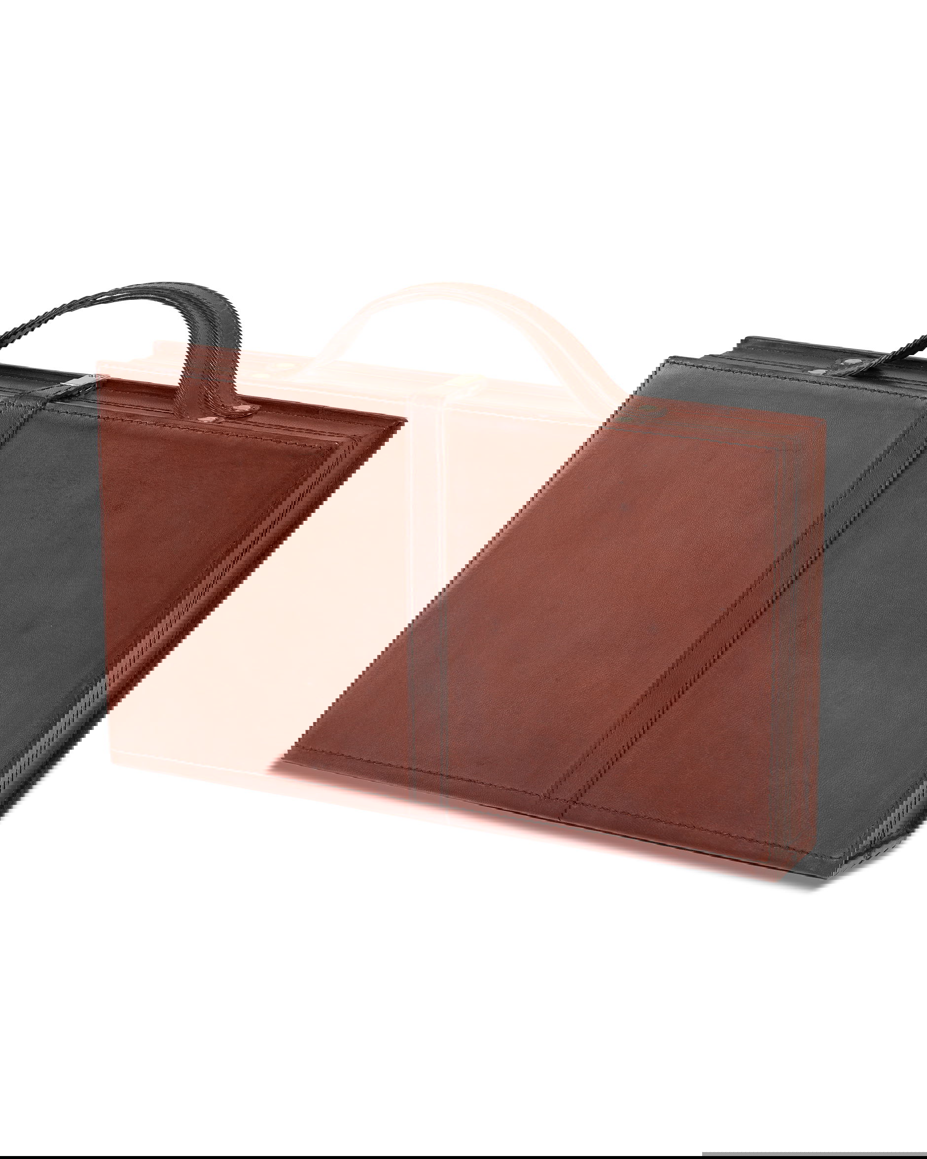 Kensington backgammon läder