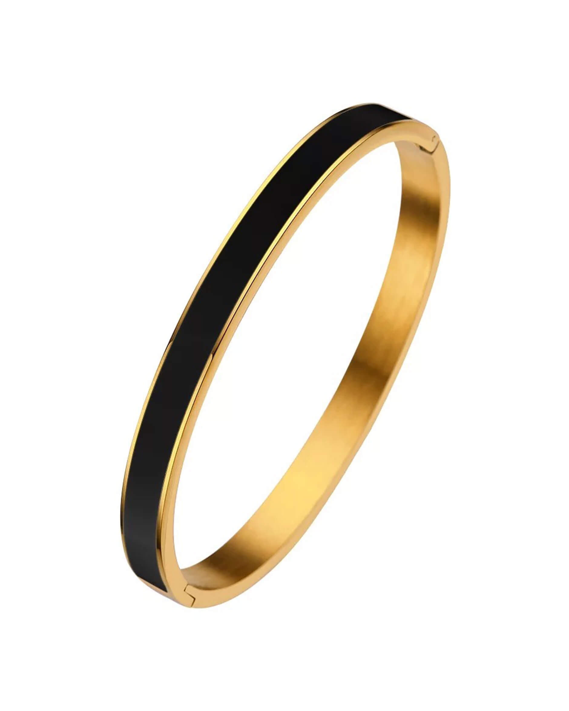Bangle Bracelet Black