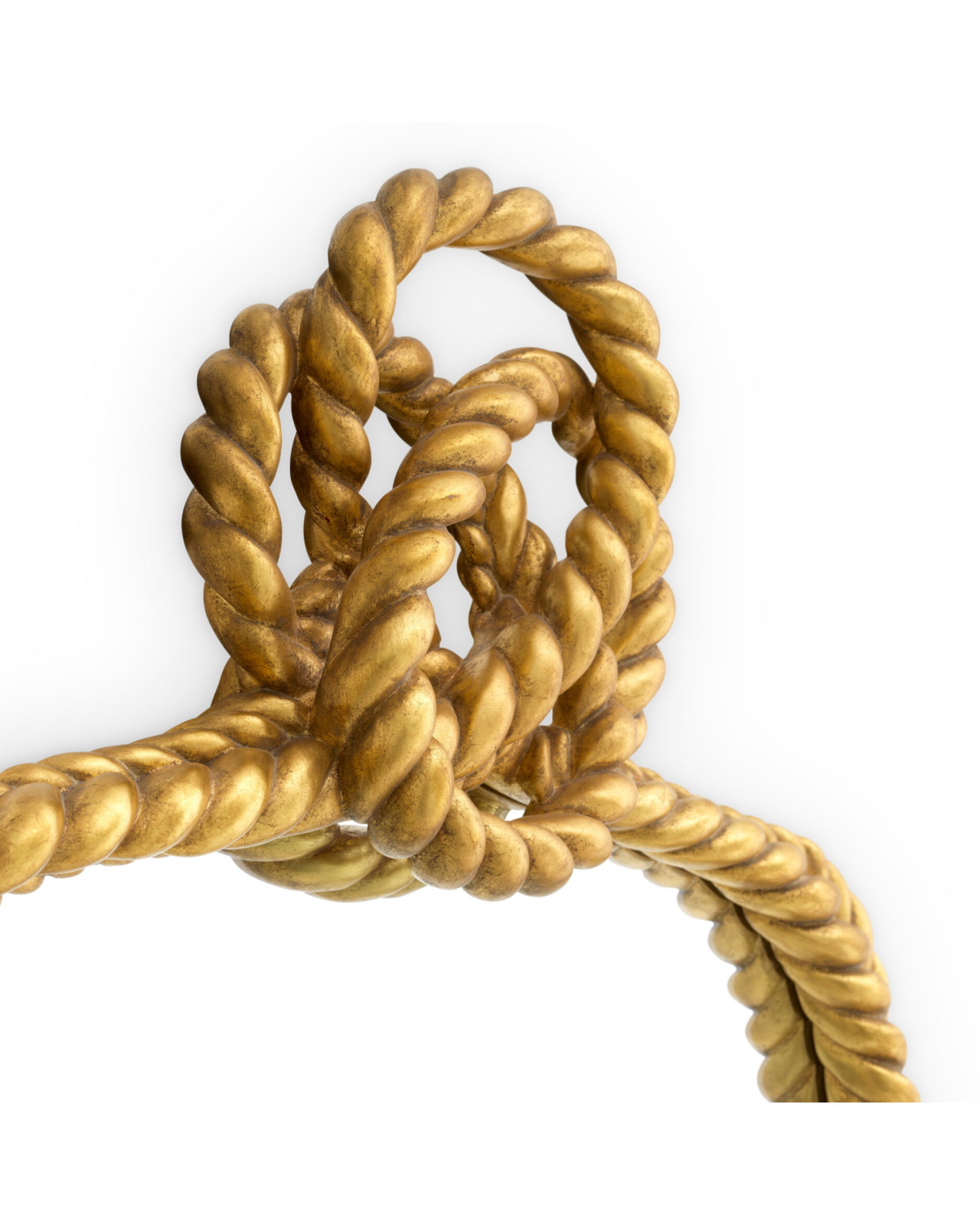 Vincenso spegel antik guld L