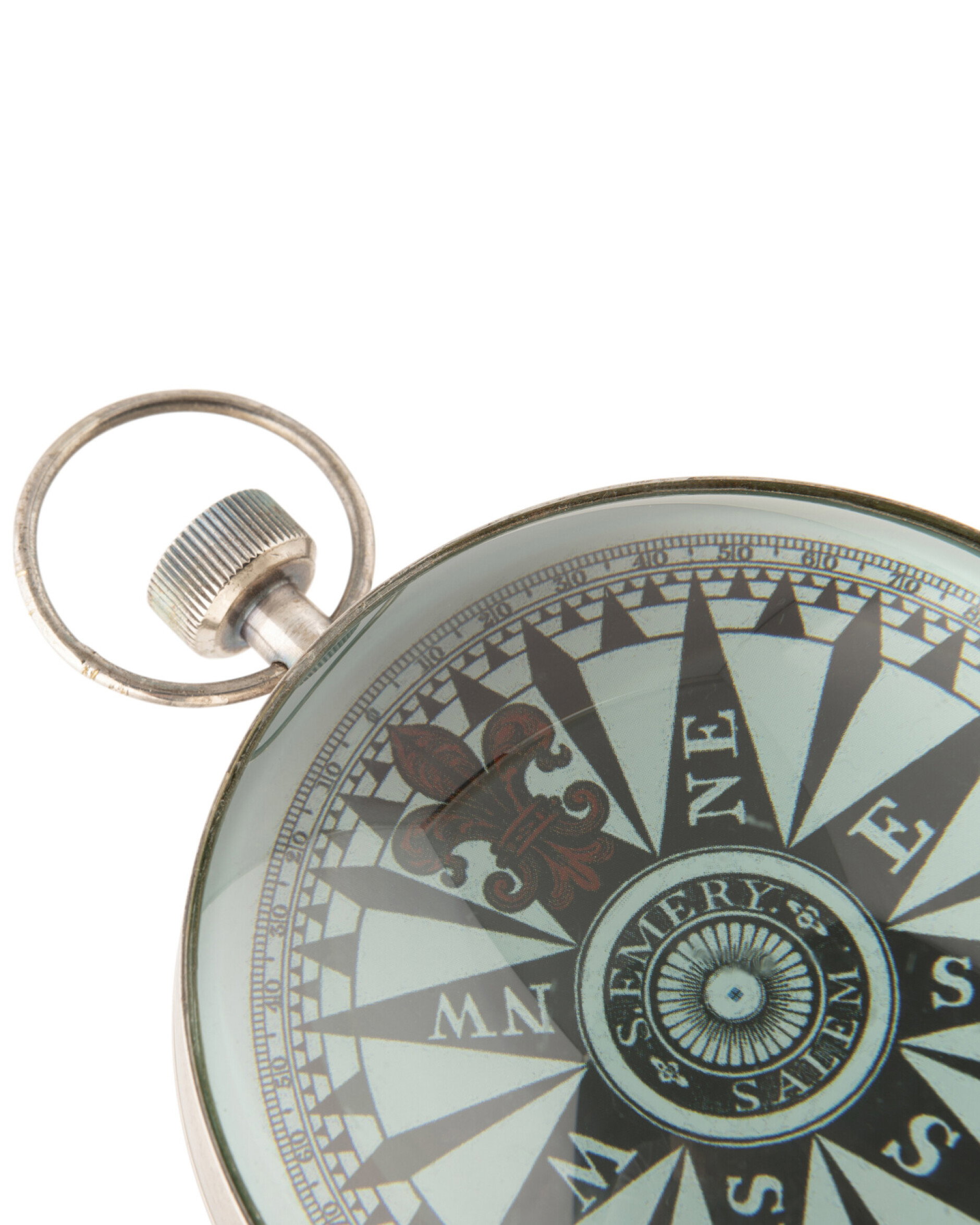 Eye of Time Clock silver