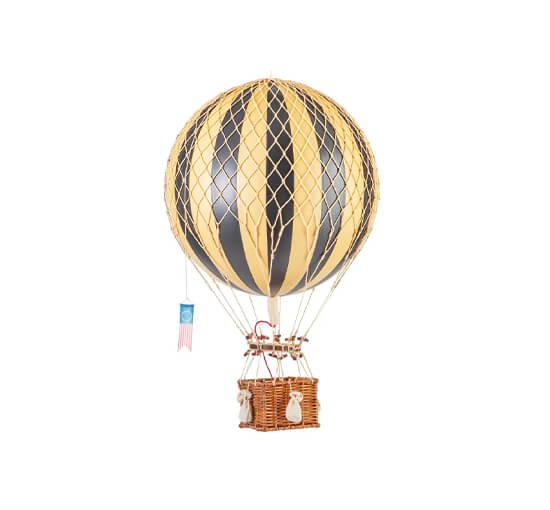 Black - Royal Aero luftballong regnbåge/pastell