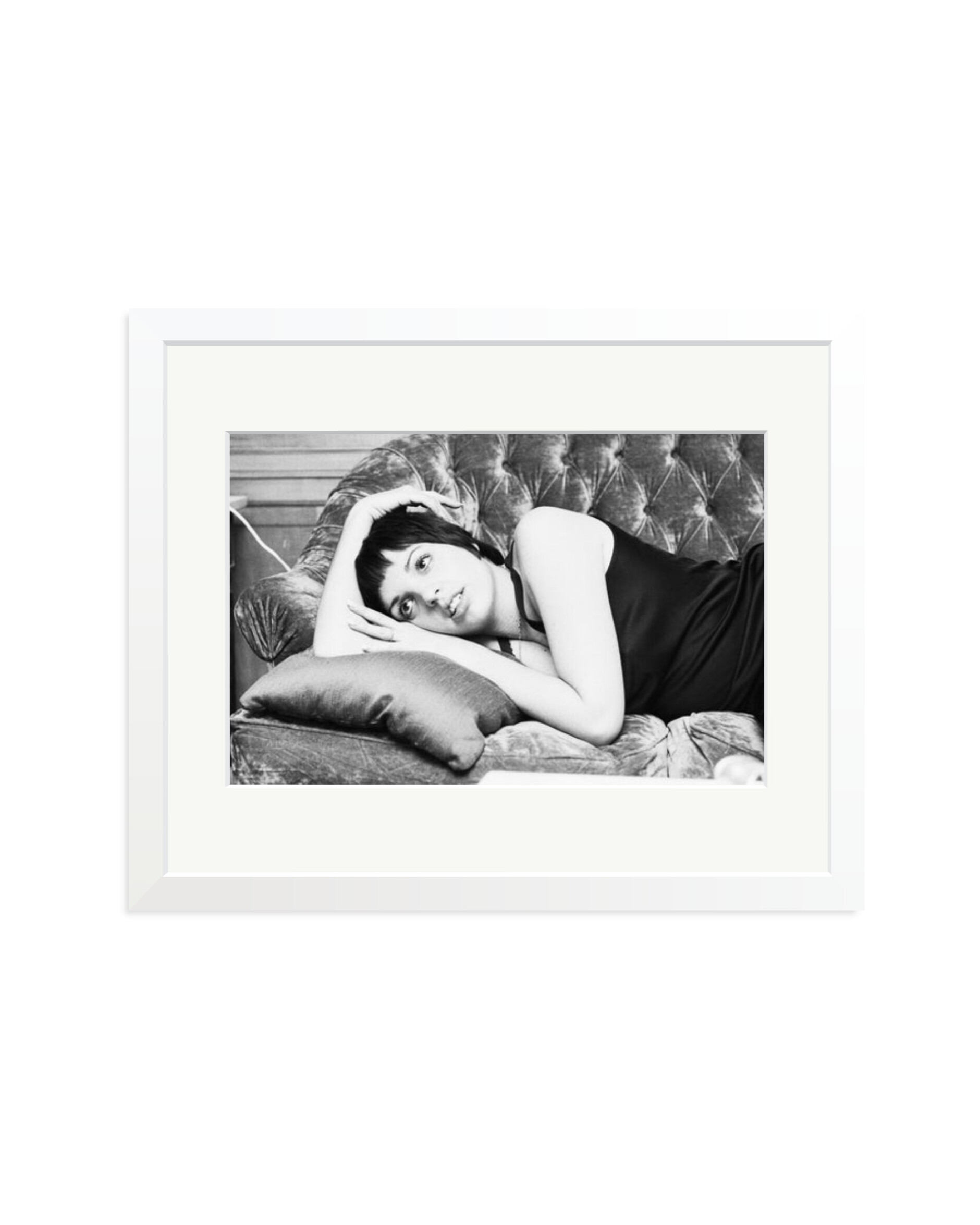 Liza Minnelli, Rehearsal in Paris White / Medium