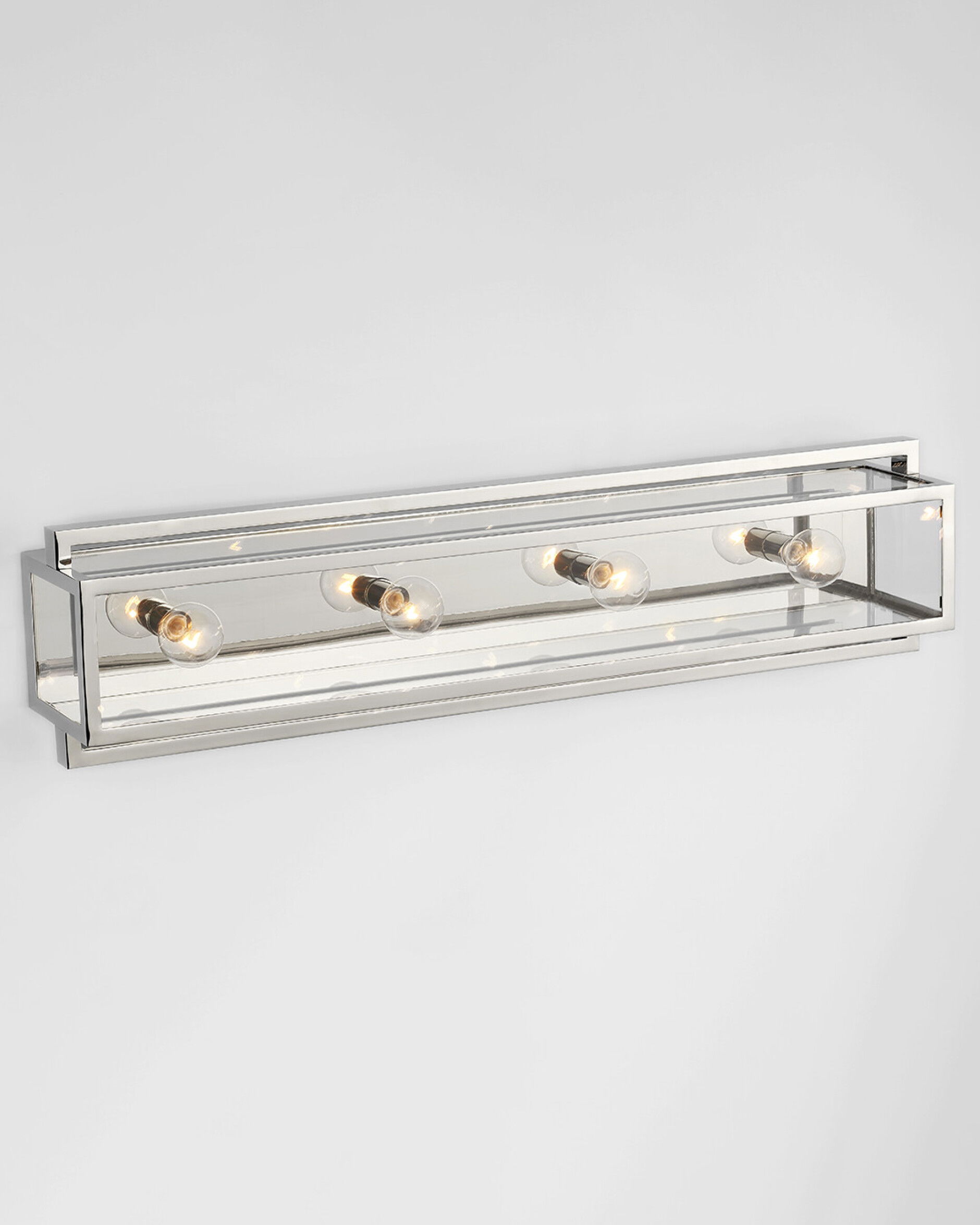 Halle 30" Vanity Light Polished Nickel