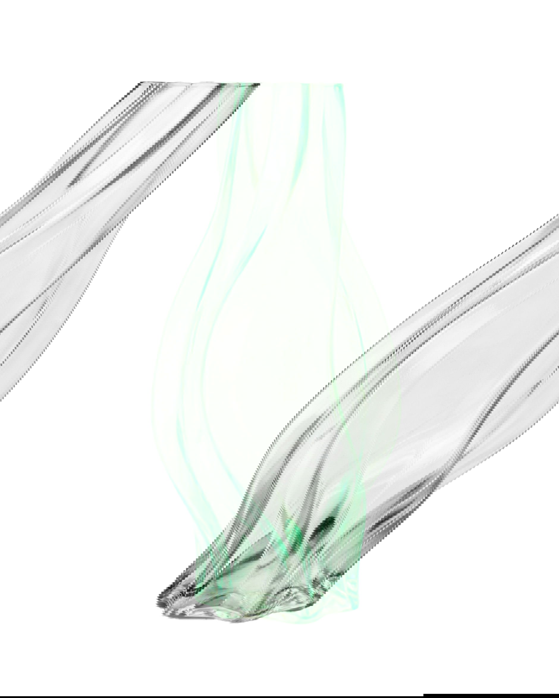 Camden glazen vaas mintgroen