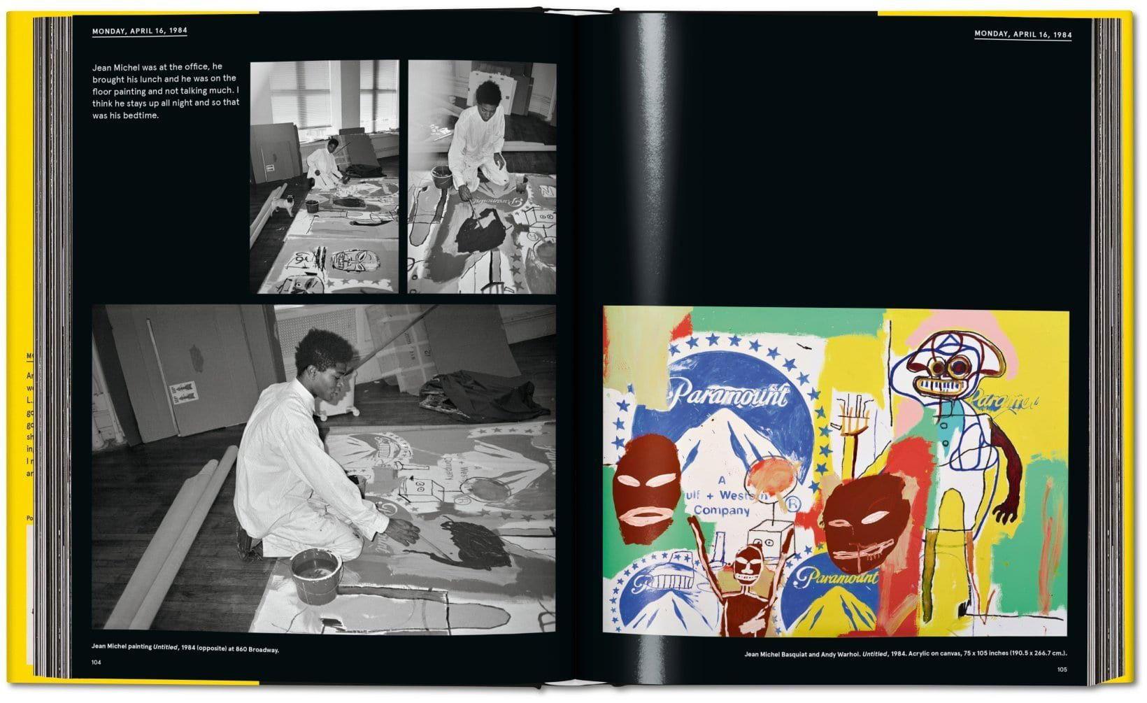 Warhol on Basquiat