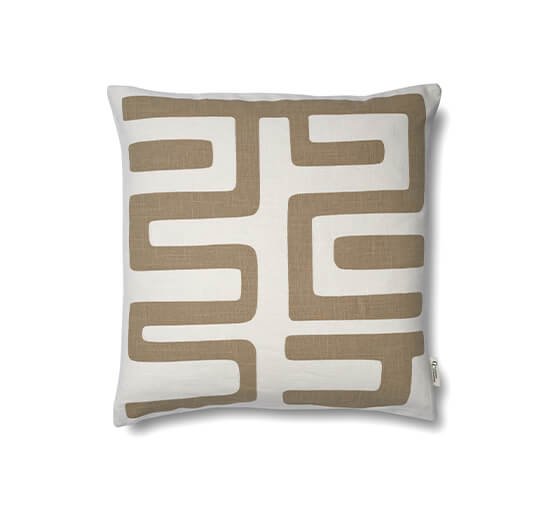 Simply Taupe - Labyrinth kuddfodral simply taupe