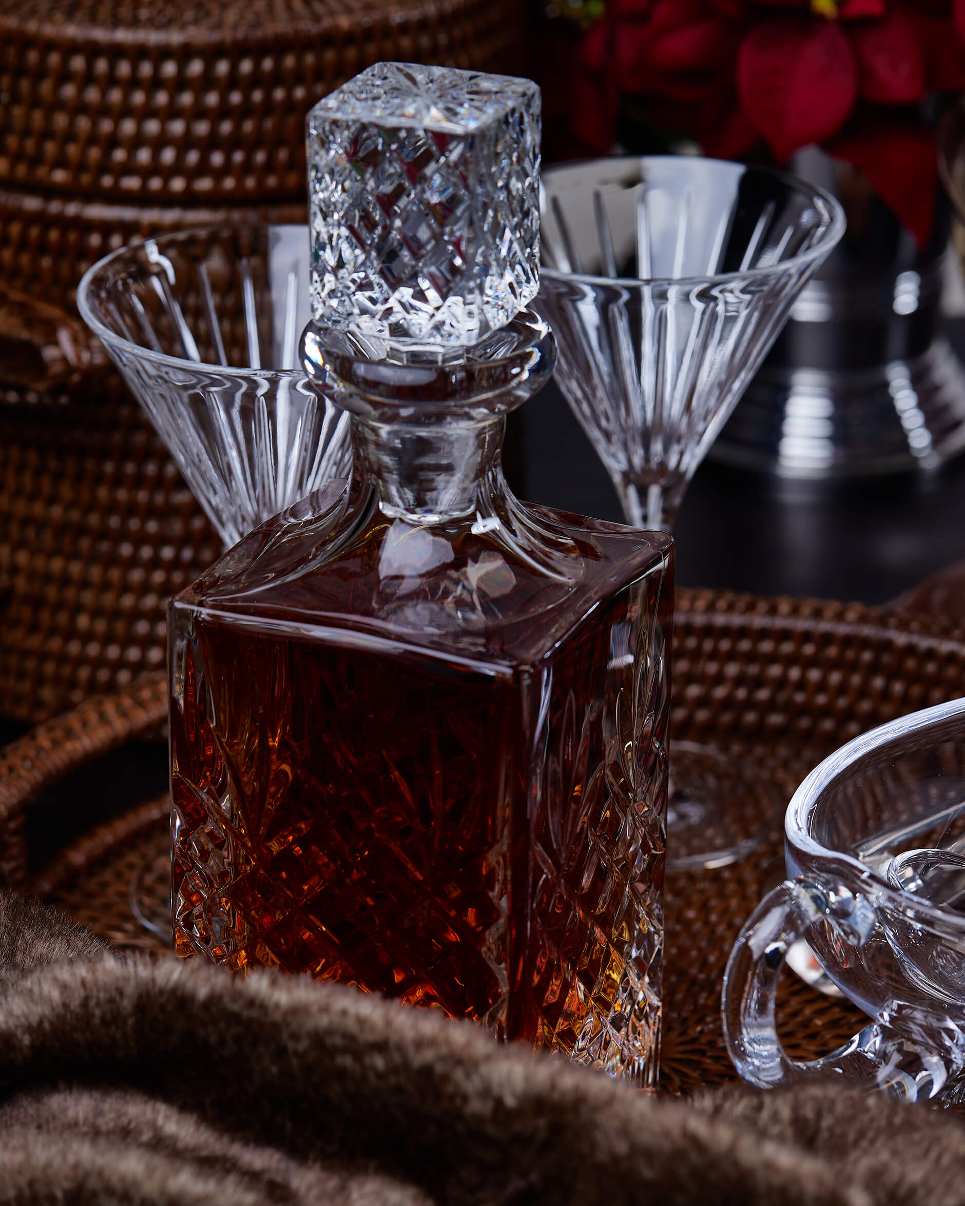 JFK dekanter kristall