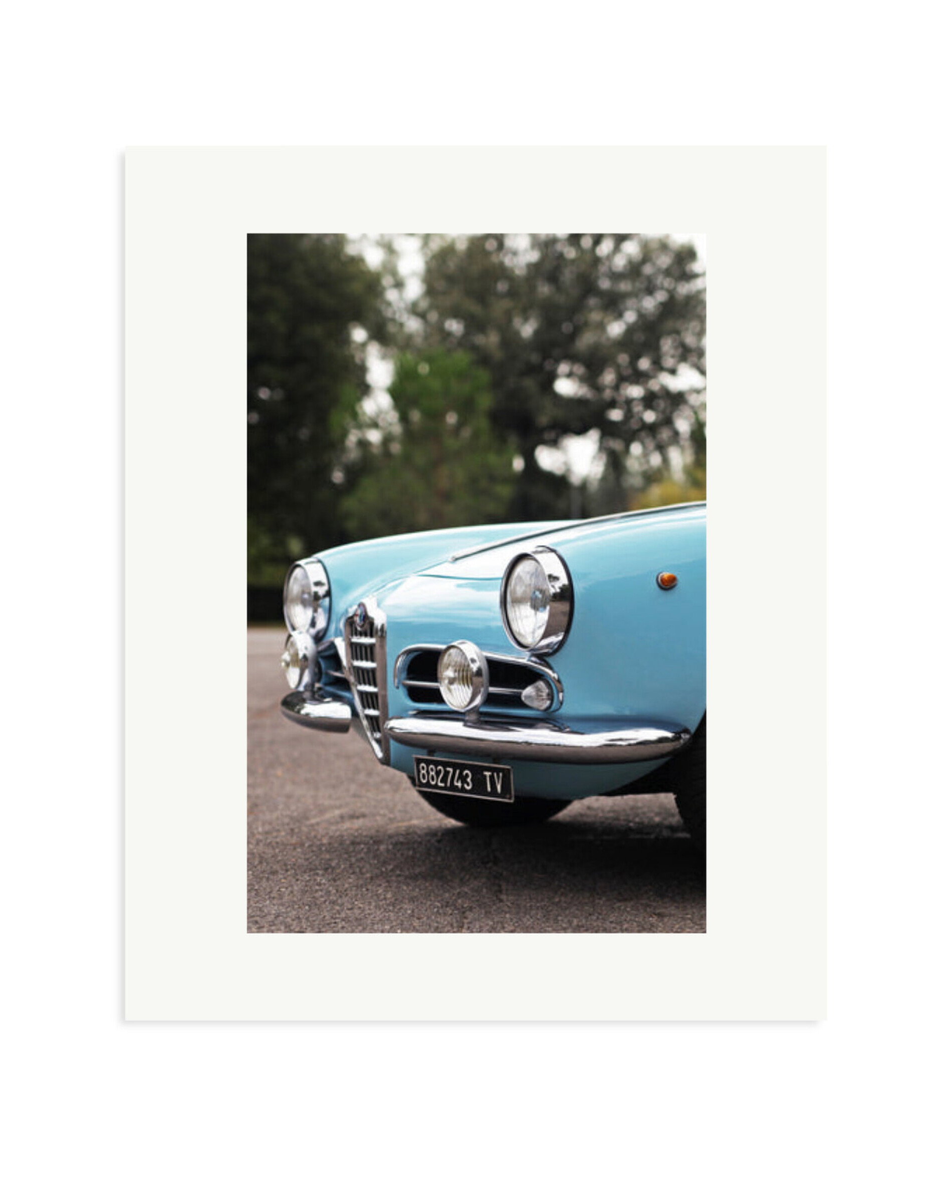 Alfa Romeo Giulietta Spider Print Only / Medium