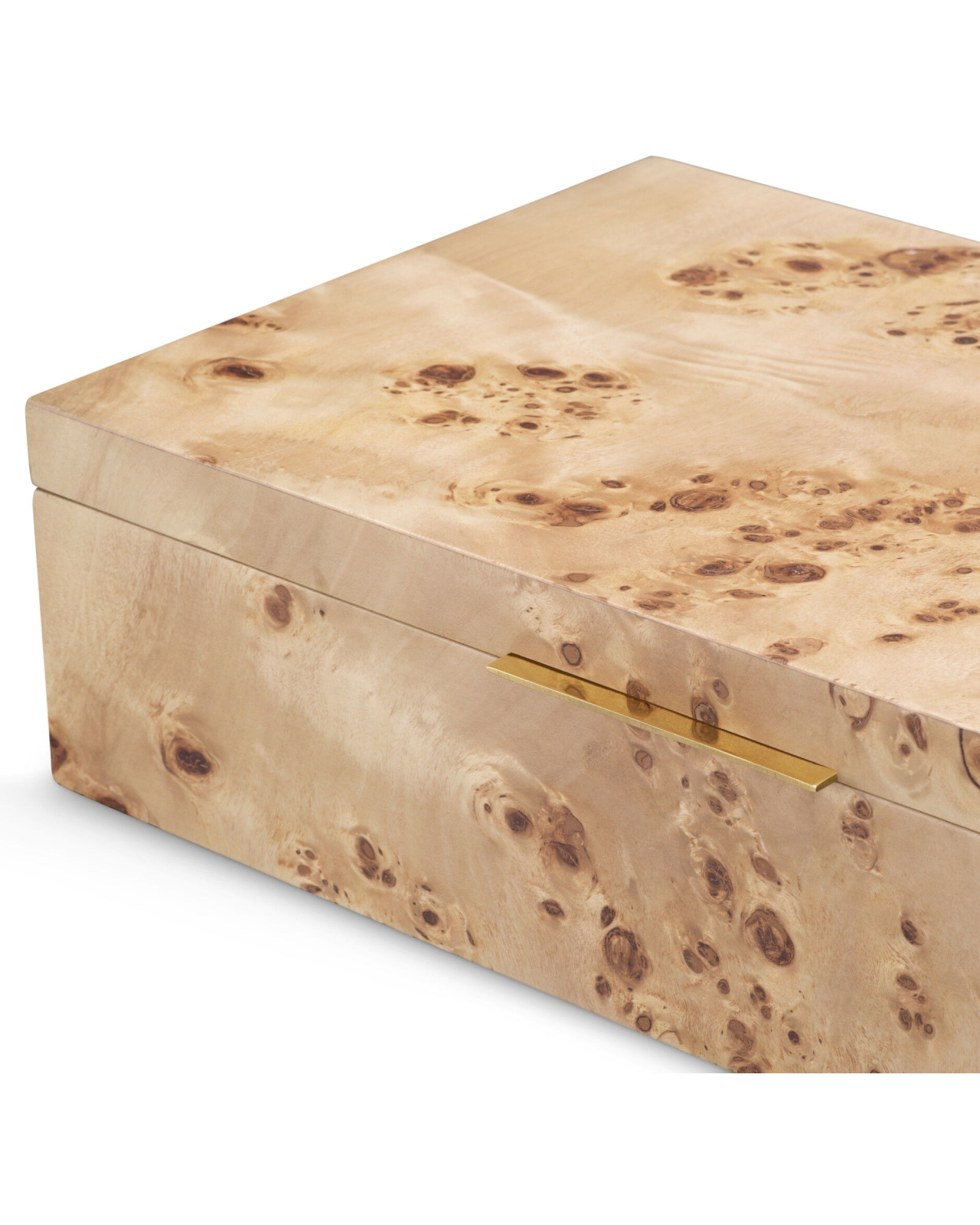 Faro Box Light Brown Mappa Burl