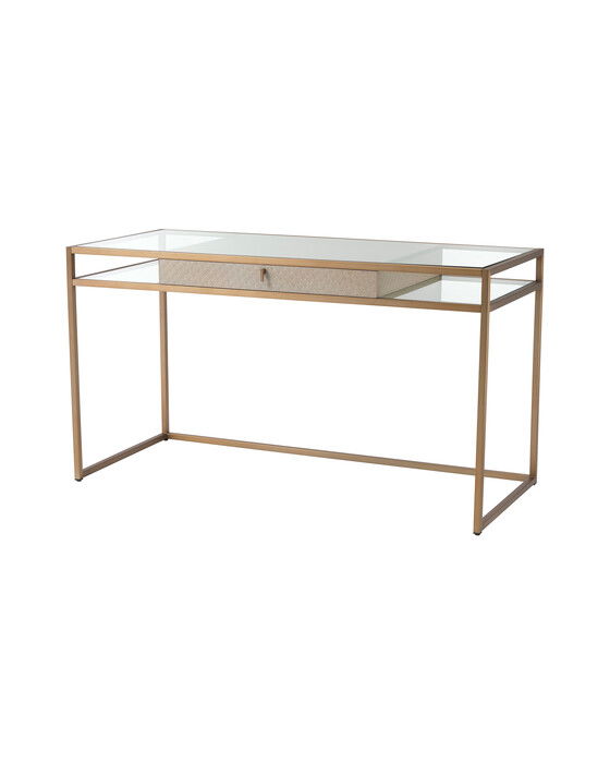 napa valley skrivbord mässing