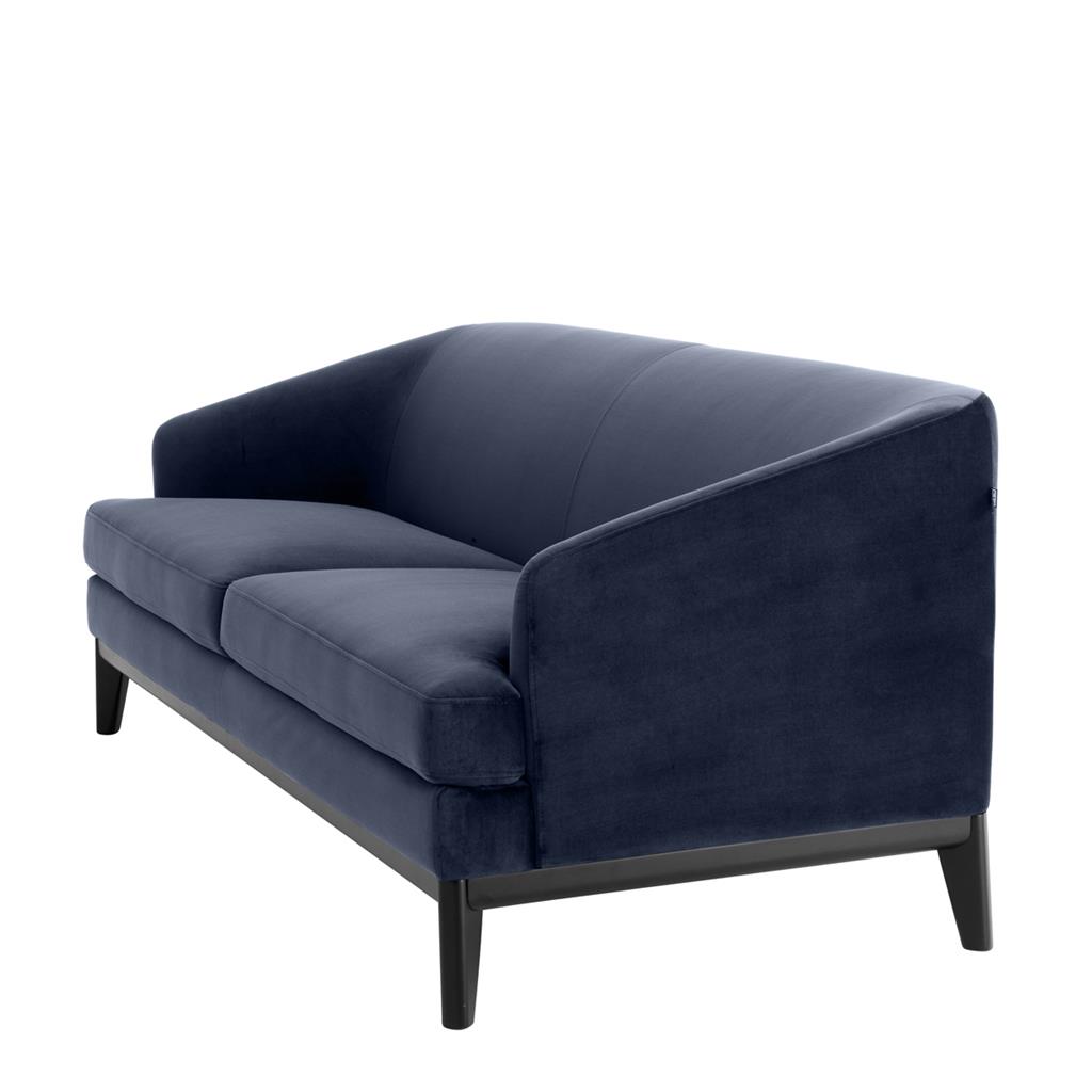 Sofa Monterey Savona midnight blue velvet