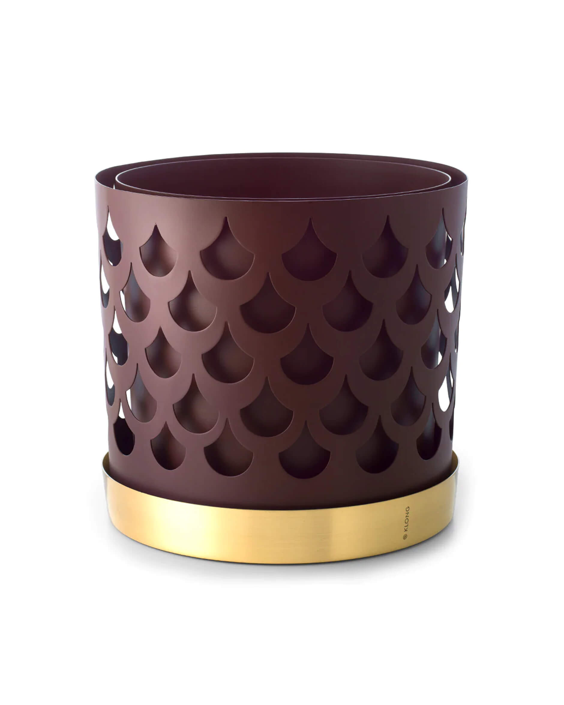 Trio Drop kruka burgundy