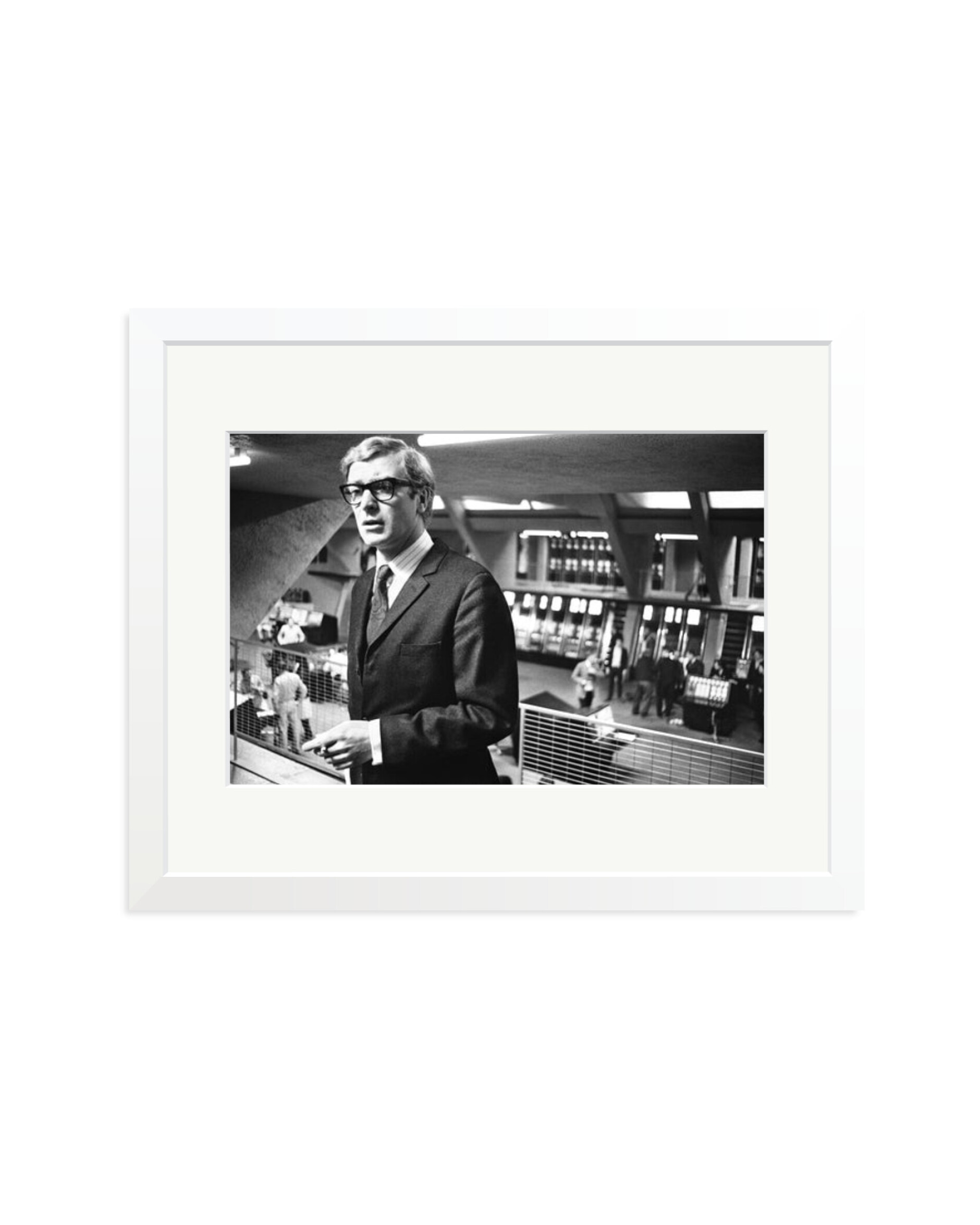 Michael Caine at Pinewood Studios White / Medium