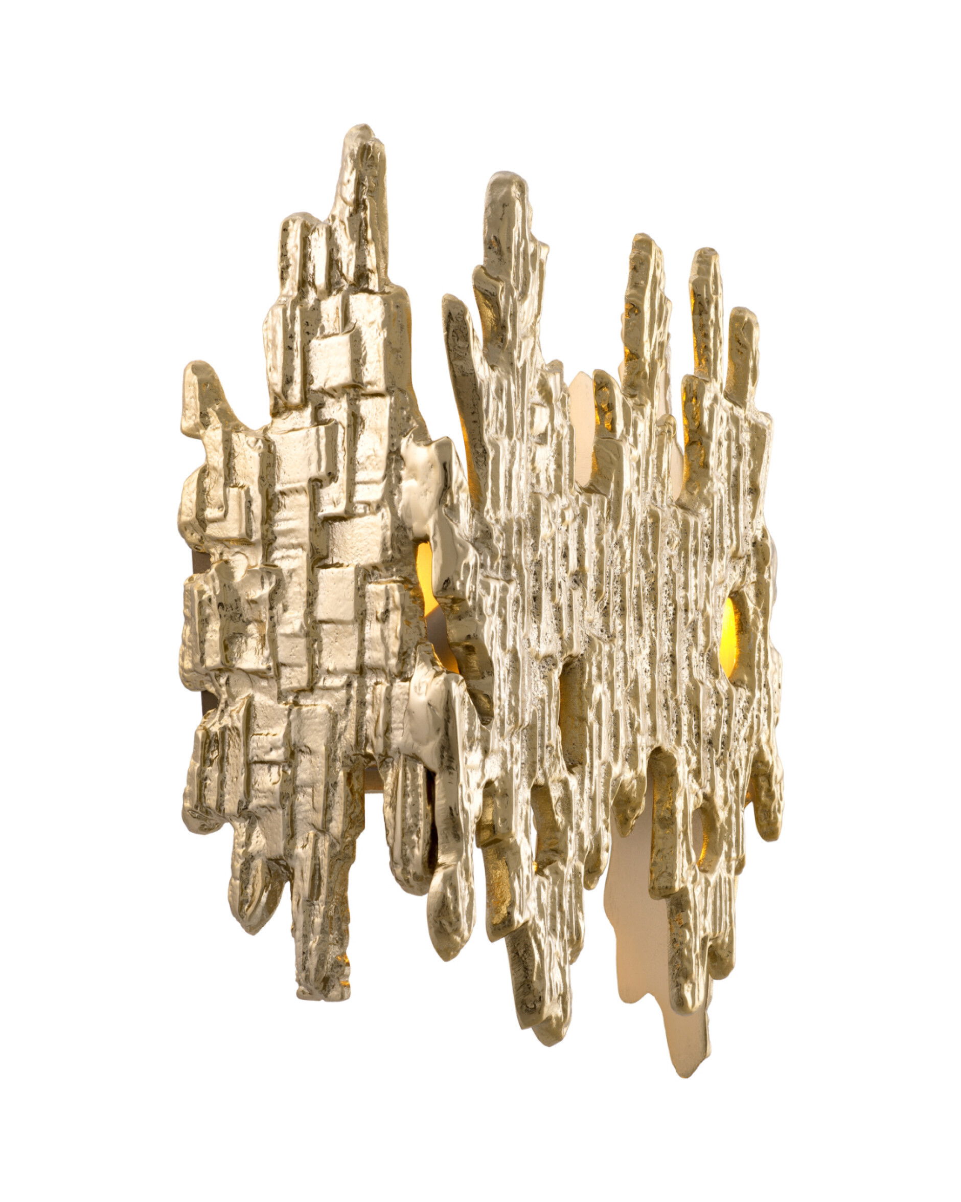 Creten vägglampa guld