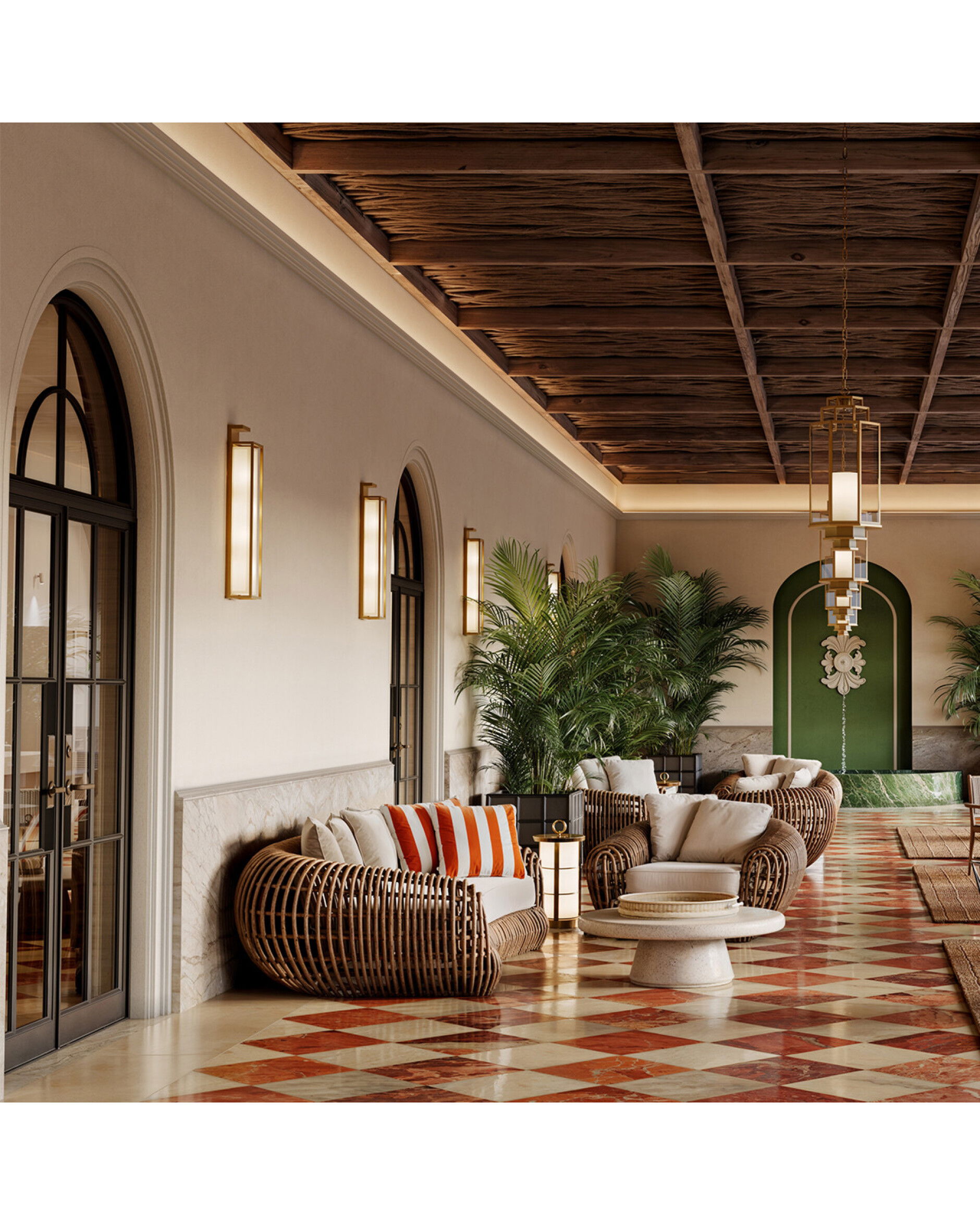 Siderno armchair Viola Sand