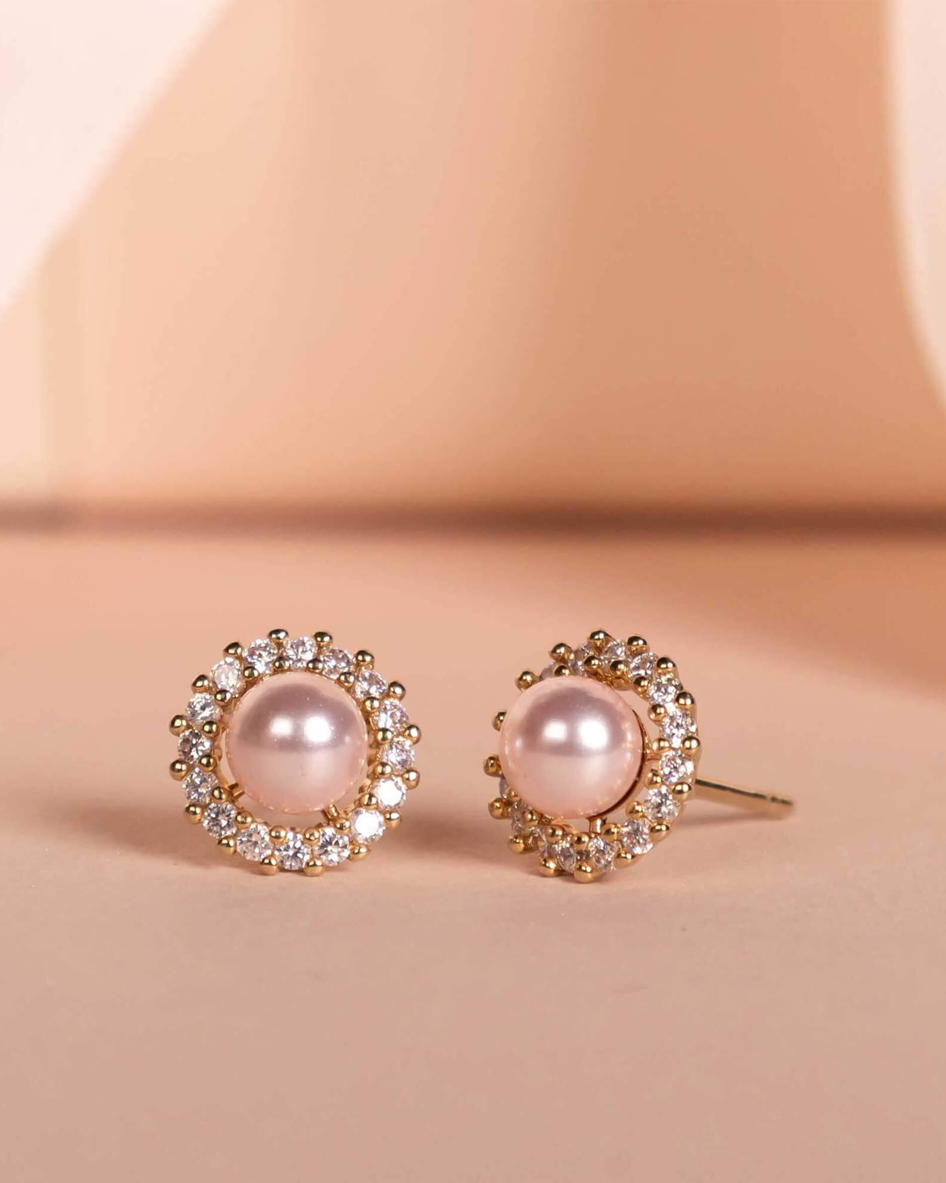 Colette Pearl örhängen rosaline