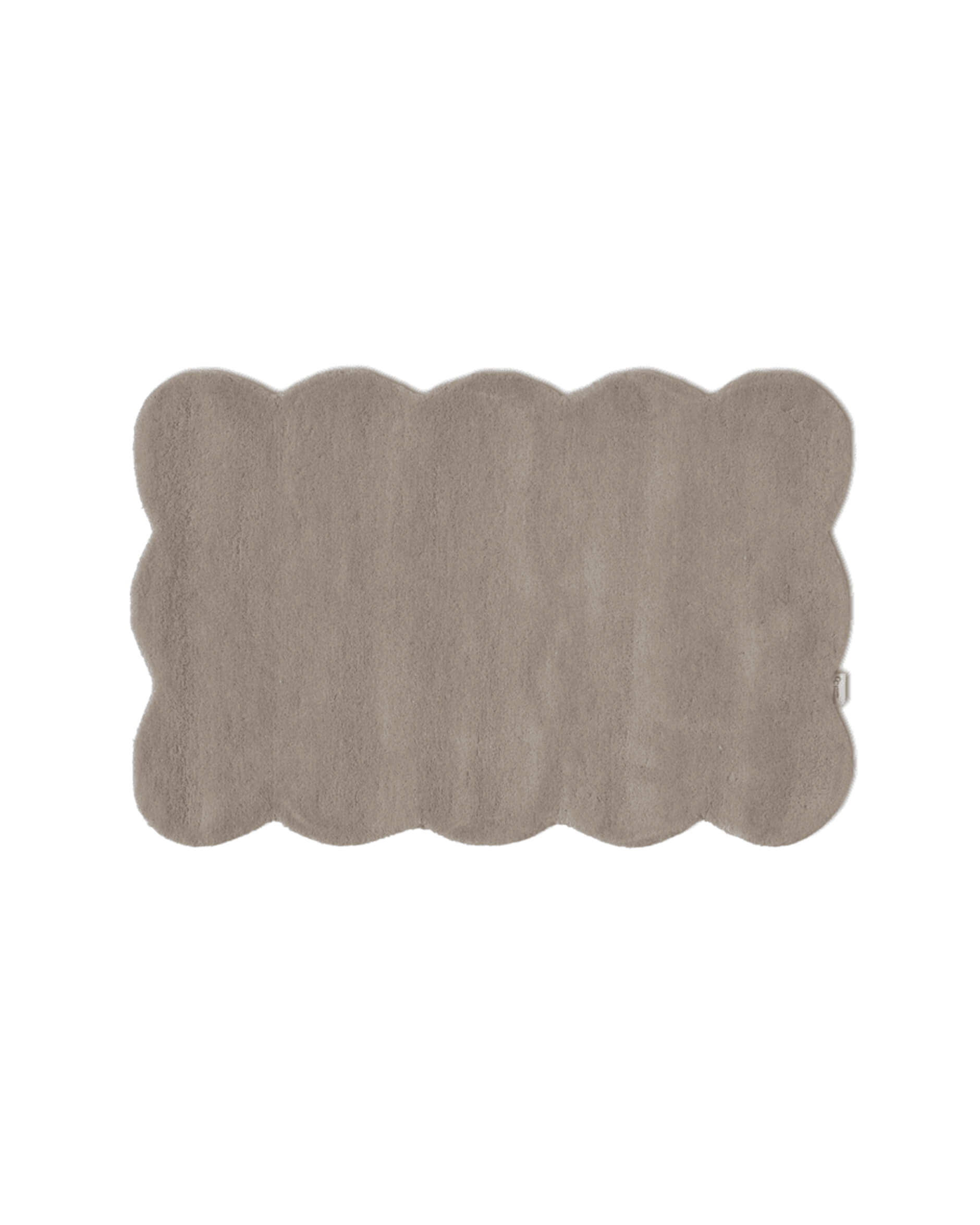 Clam dörrmatta silver