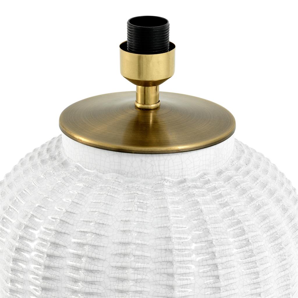 Fort Meyers Table Lamp White