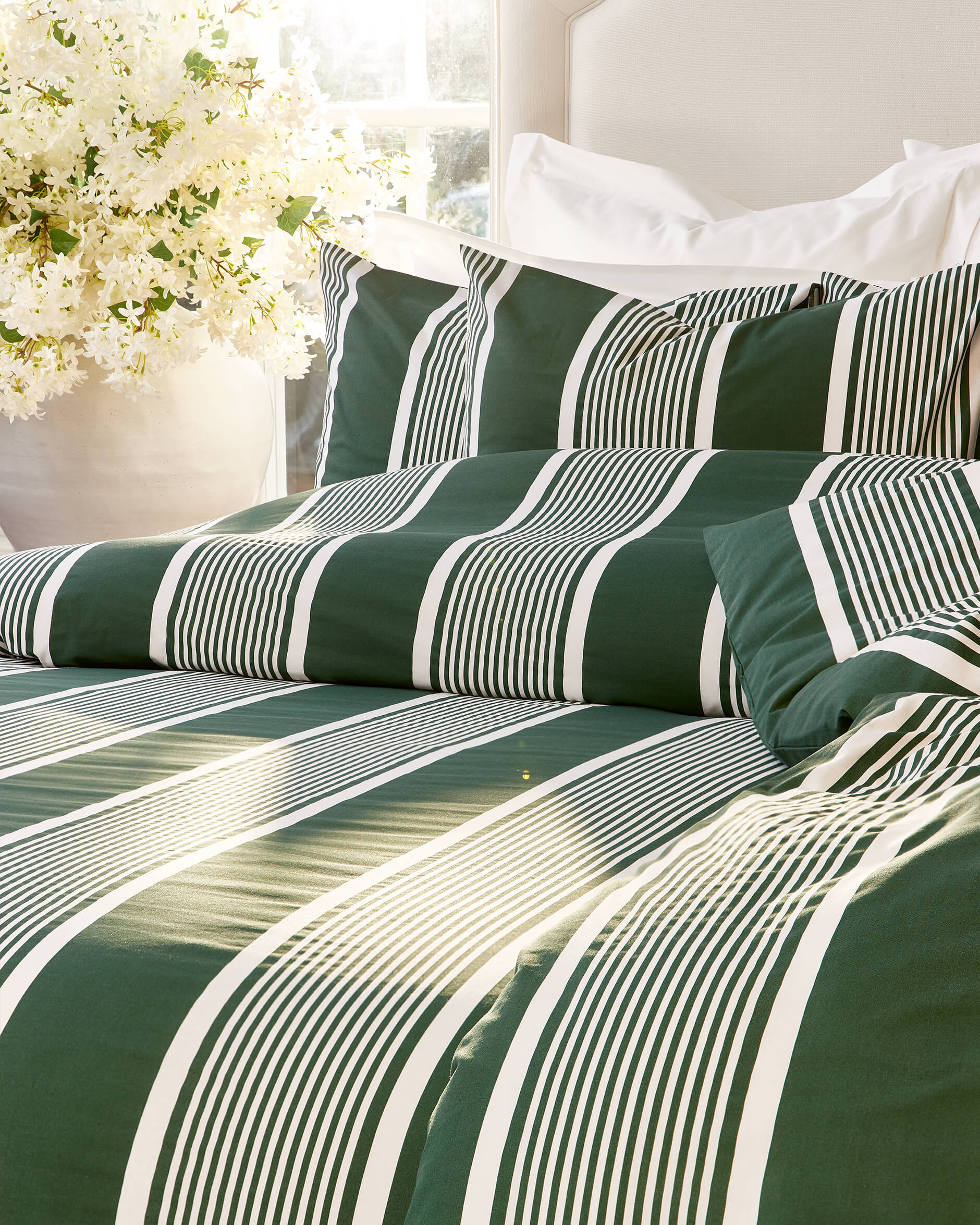 Louisville påslakanset grön